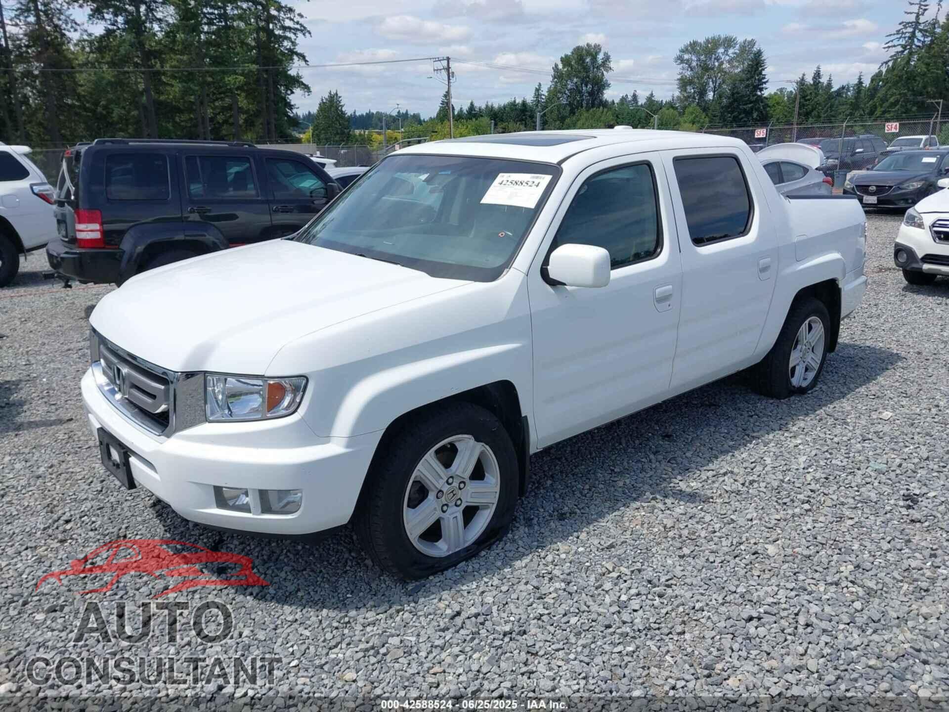 HONDA RIDGELINE 2011 - 5FPYK1F59BB007577