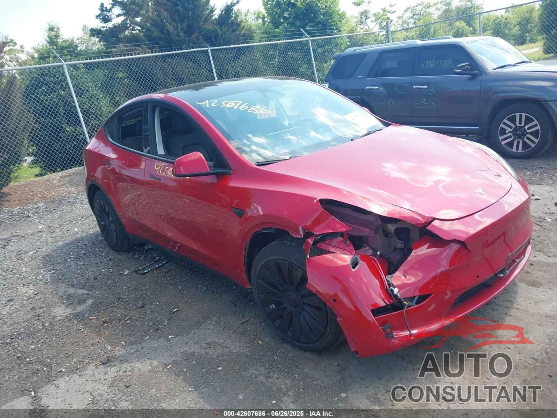 TESLA MODEL Y 2022 - 7SAYGDEE9NF437016