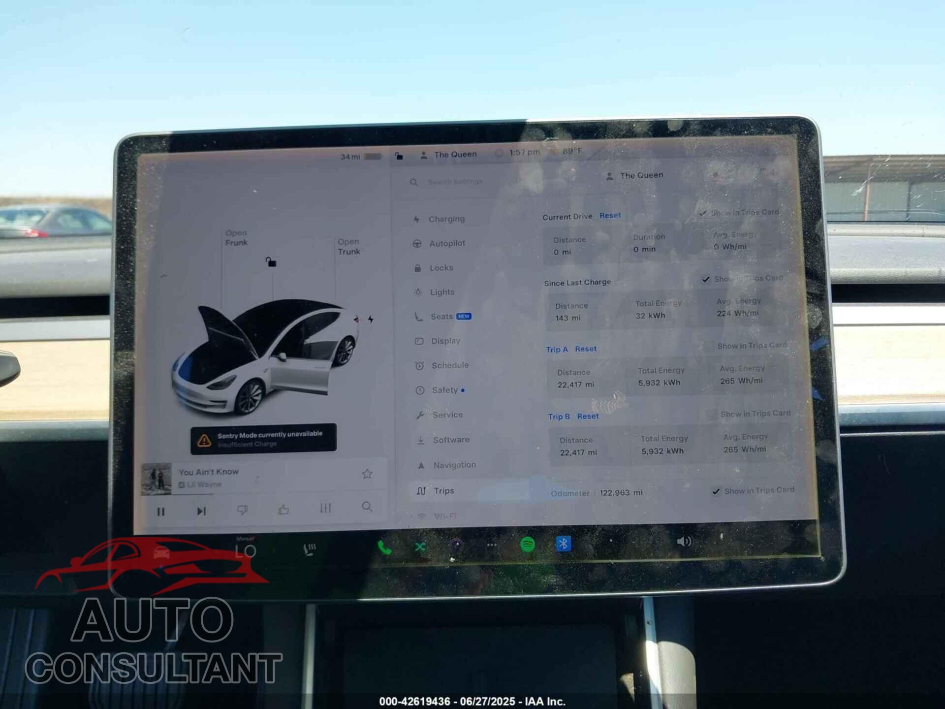 TESLA MODEL 3 2017 - 5YJ3E1EA7HF003772