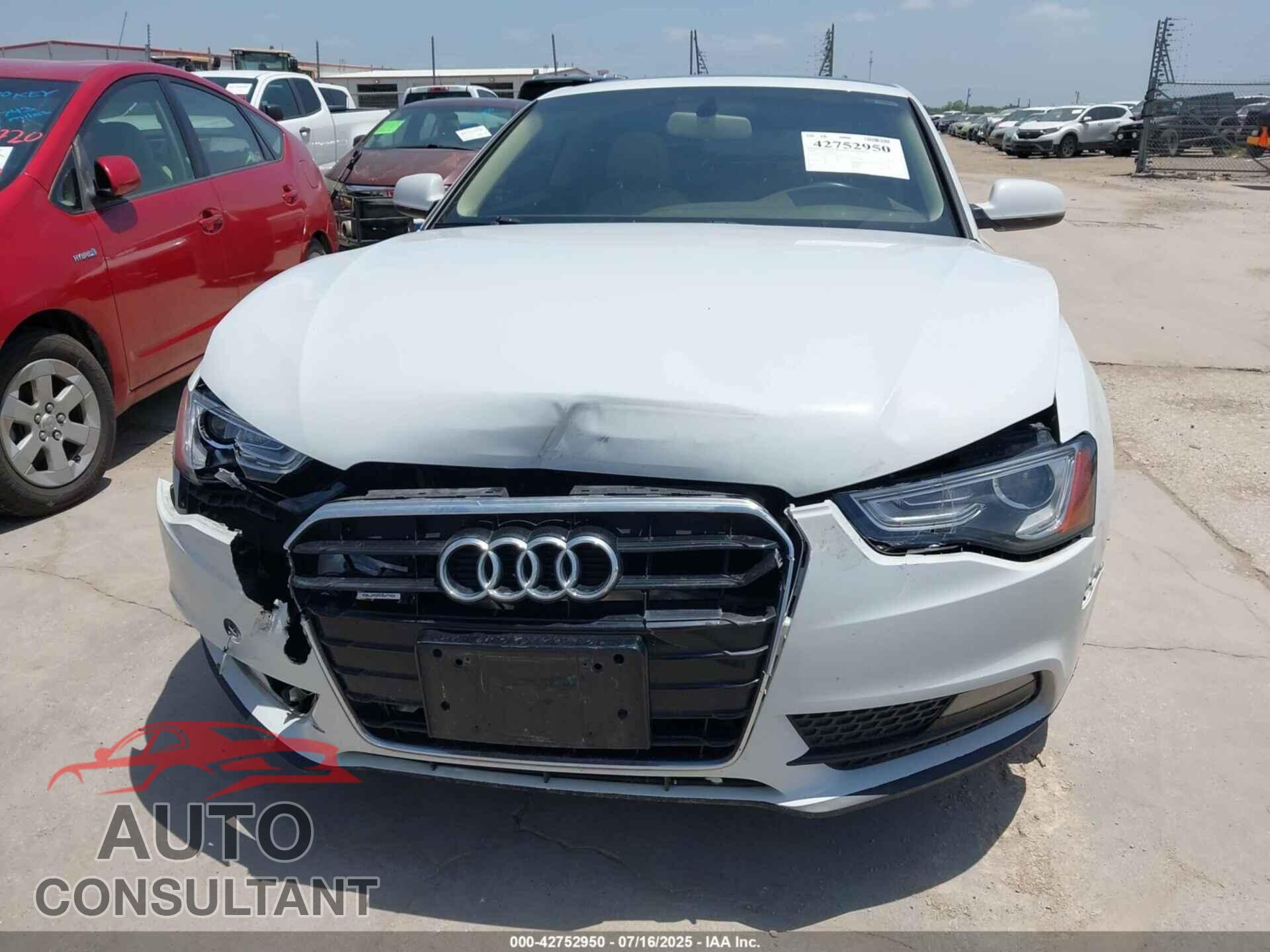 AUDI A5 2014 - WAUCFAFR9EA025663