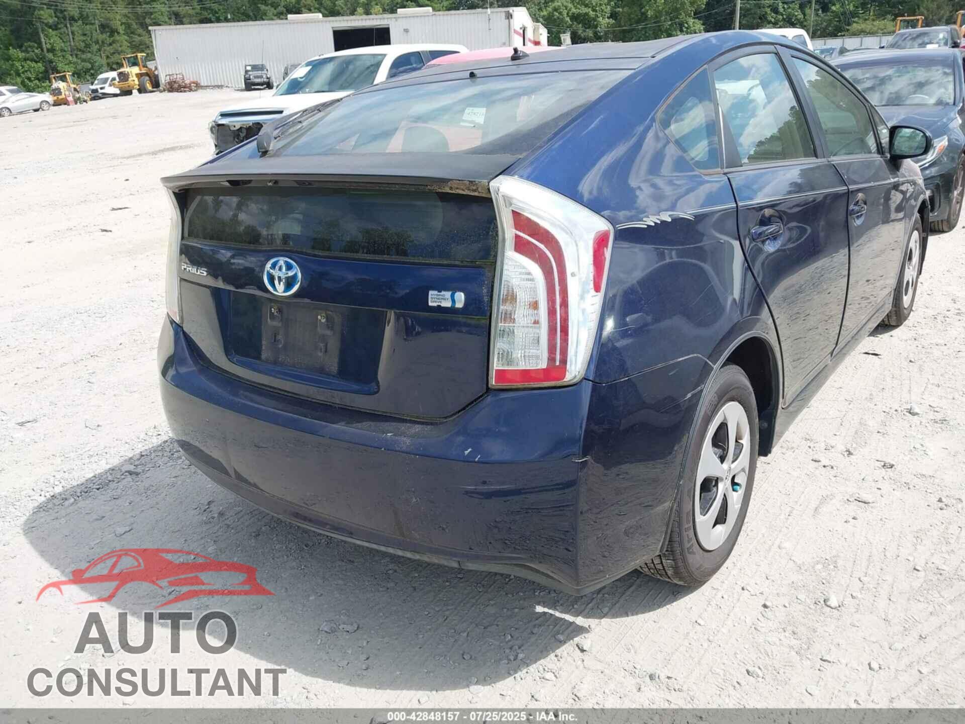 TOYOTA PRIUS 2012 - JTDKN3DU8C0333690