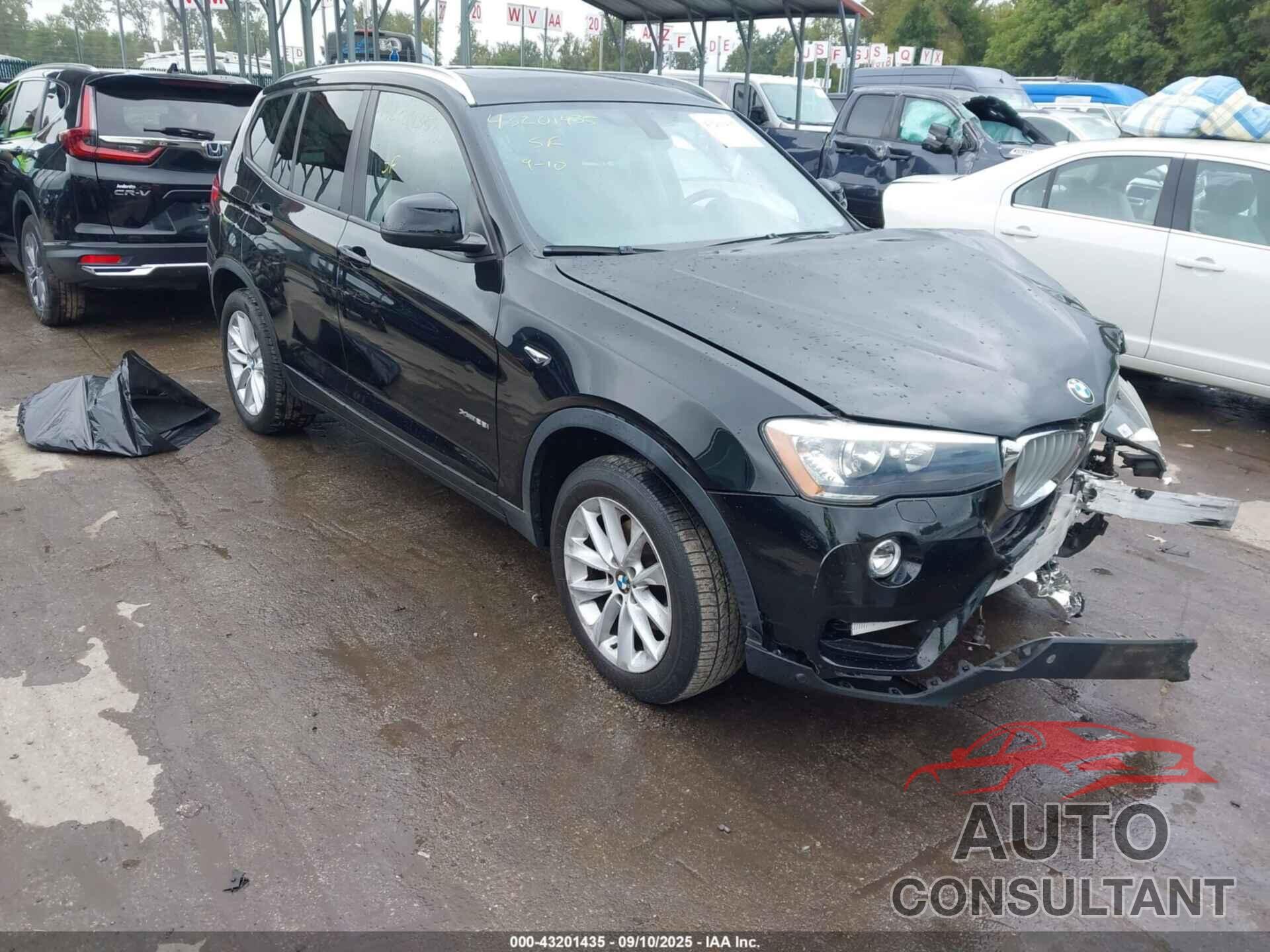 BMW X3 2017 - 5UXWX9C33H0T23548