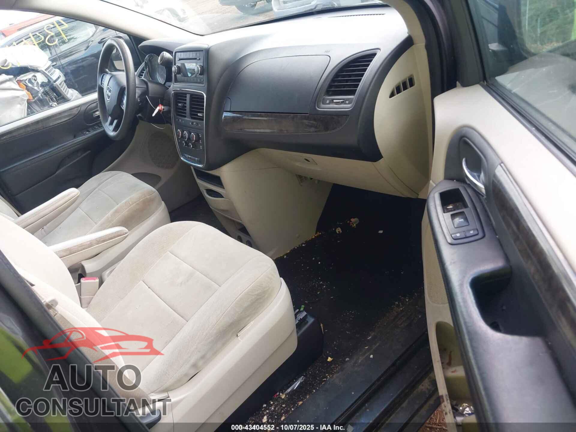 DODGE GRAND CARAVAN 2011 - 2D4RN3DG2BR617428