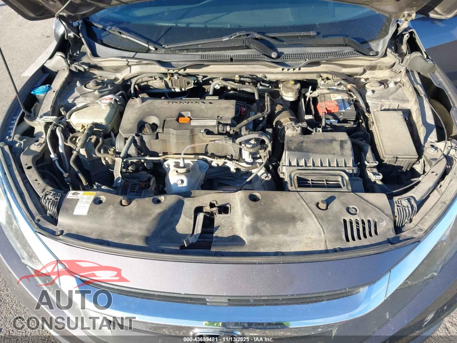 HONDA CIVIC 2016 - 19XFC2F56GE002949