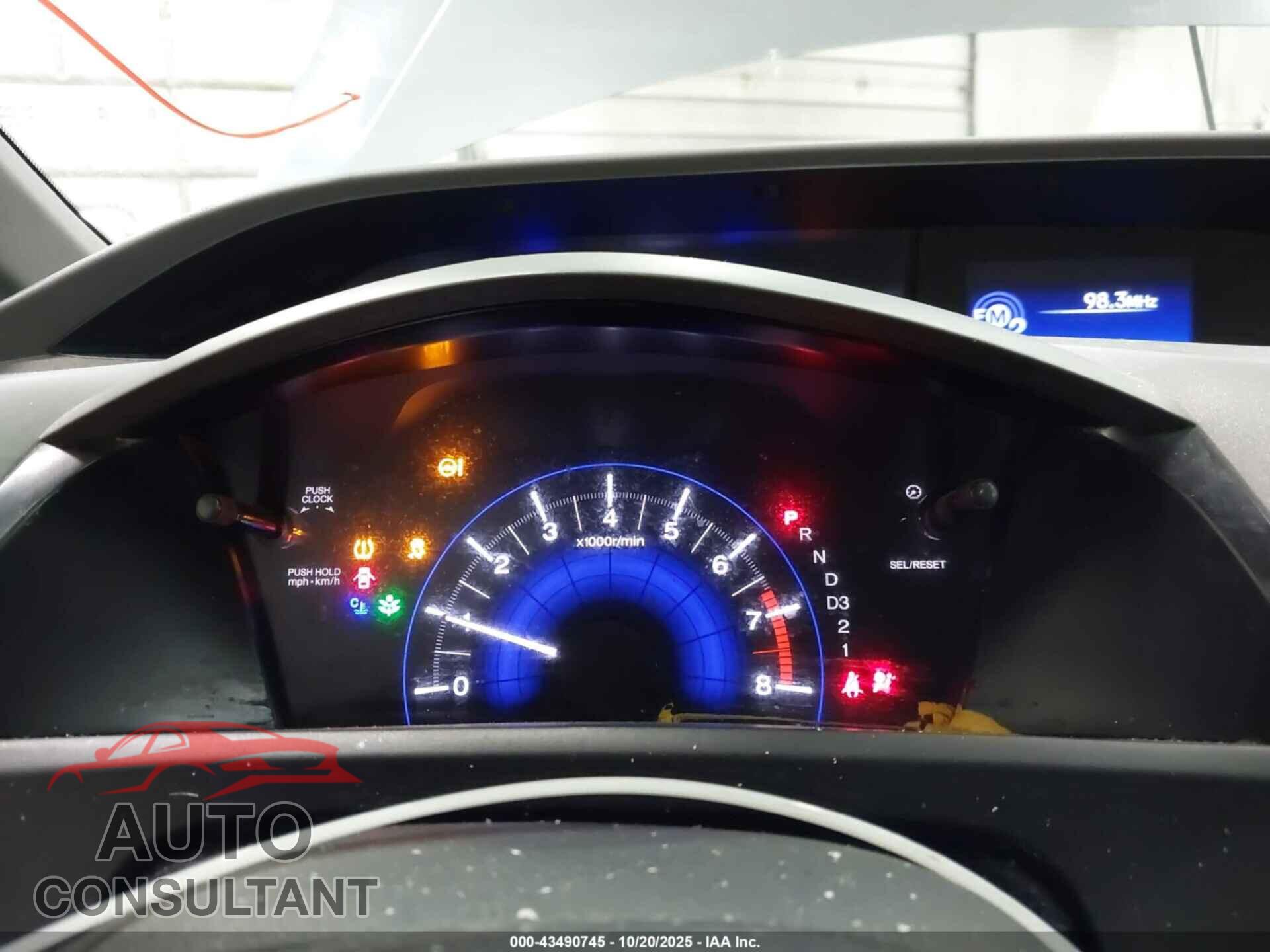 HONDA CIVIC 2012 - 19XFB2F84CE389122
