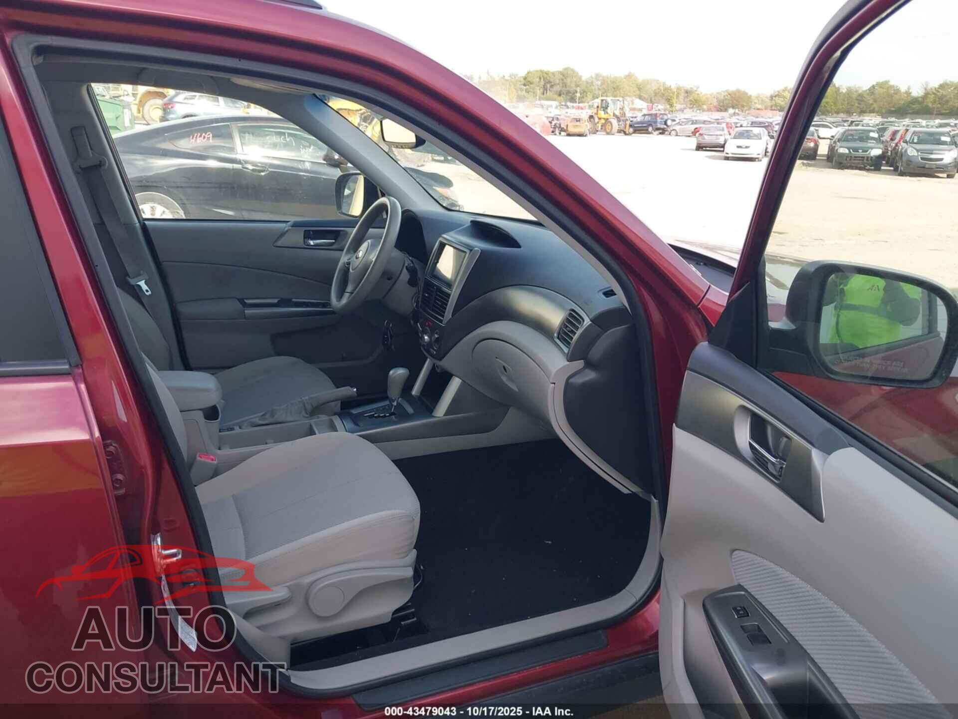 SUBARU FORESTER 2012 - JF2SHADC7CH452269