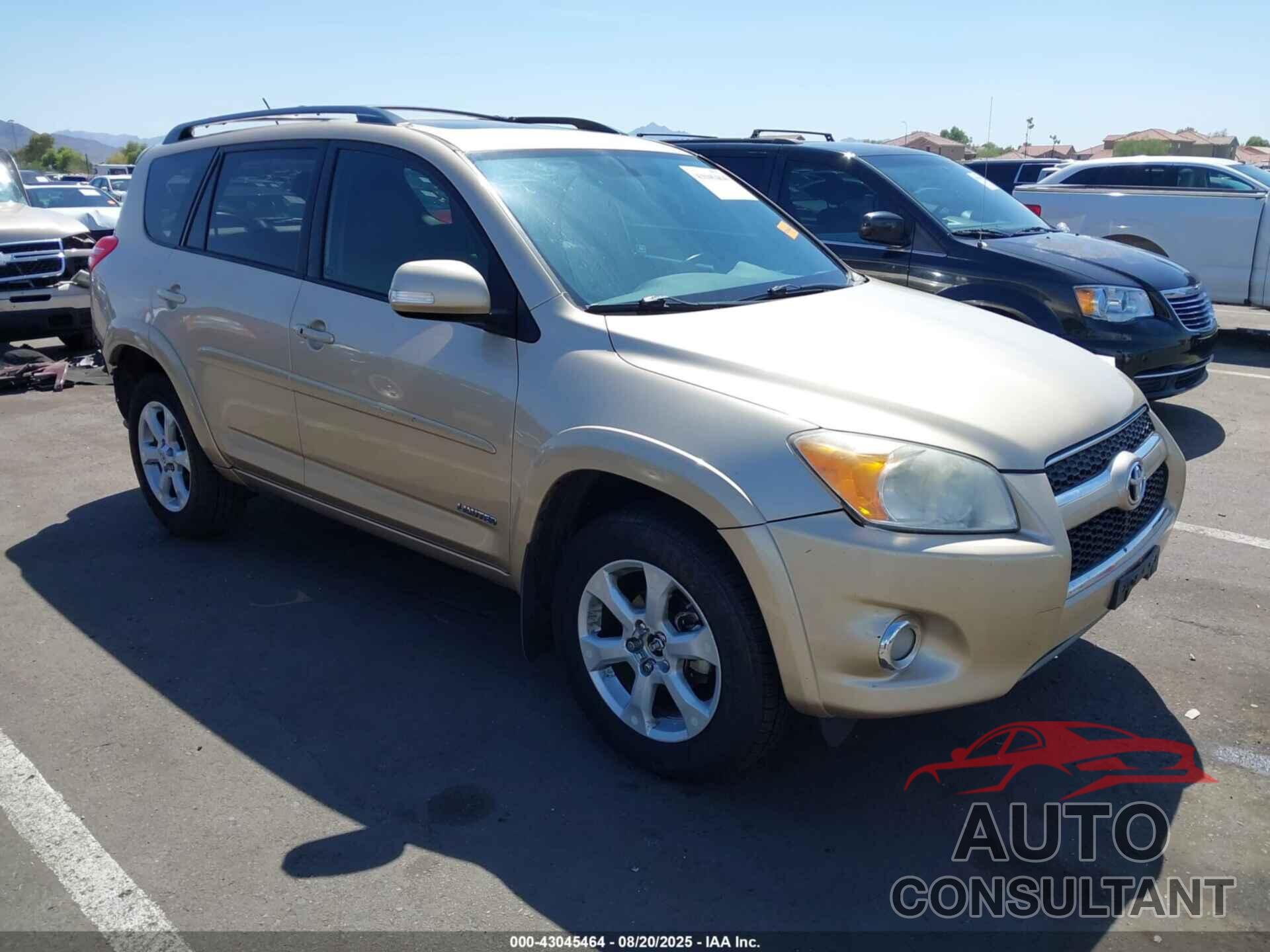 TOYOTA RAV4 2012 - 2T3YF4DV0CW137521
