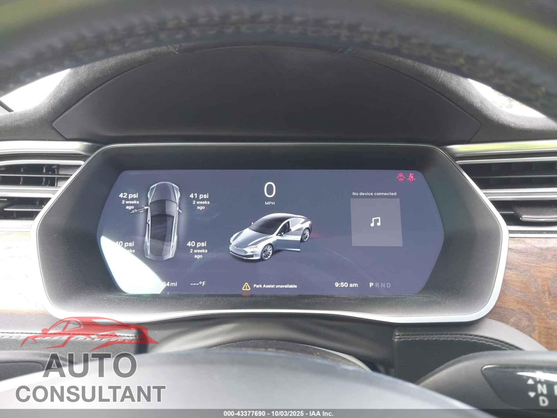 TESLA MODEL S 2017 - 5YJSA1E25HF191224