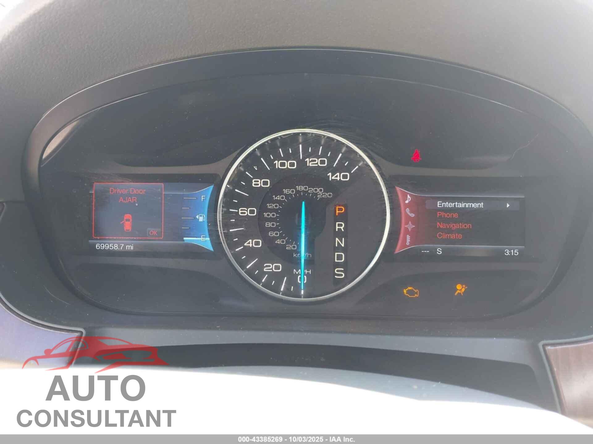 FORD EDGE 2013 - 2FMDK4KC1DBC21035