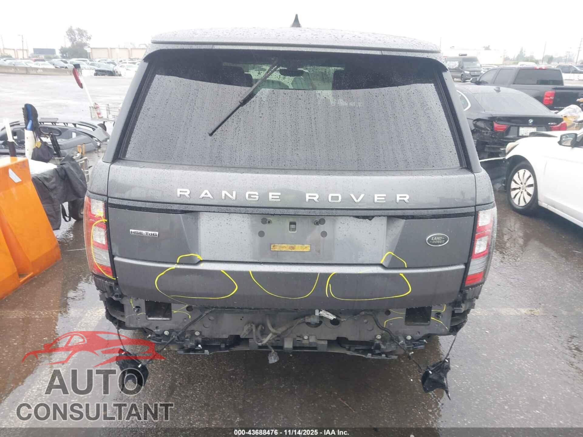 LAND ROVER RANGE ROVER 2017 - SALGS2FKXHA322009