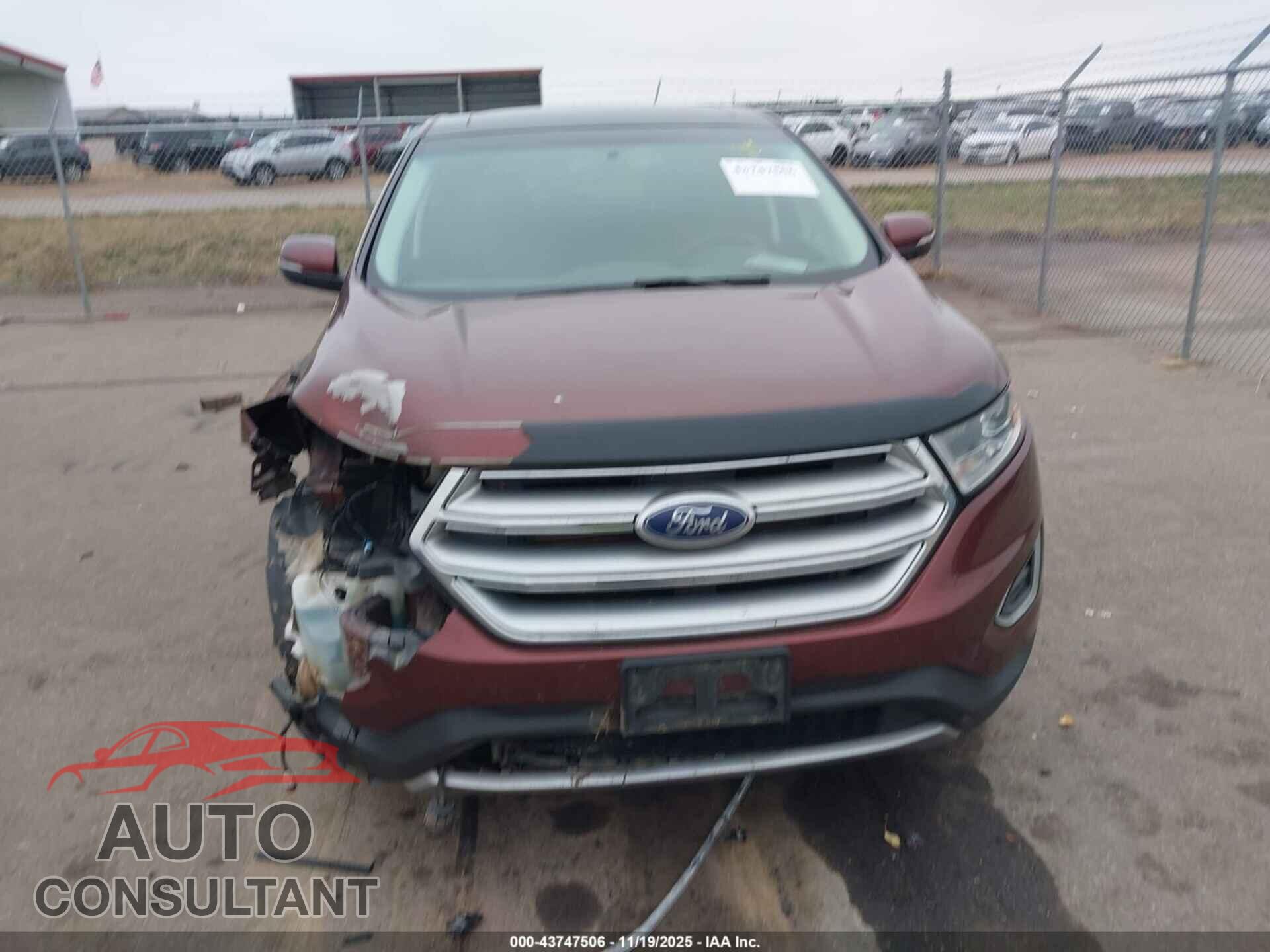 FORD EDGE 2015 - 2FMTK4K87FBB47632