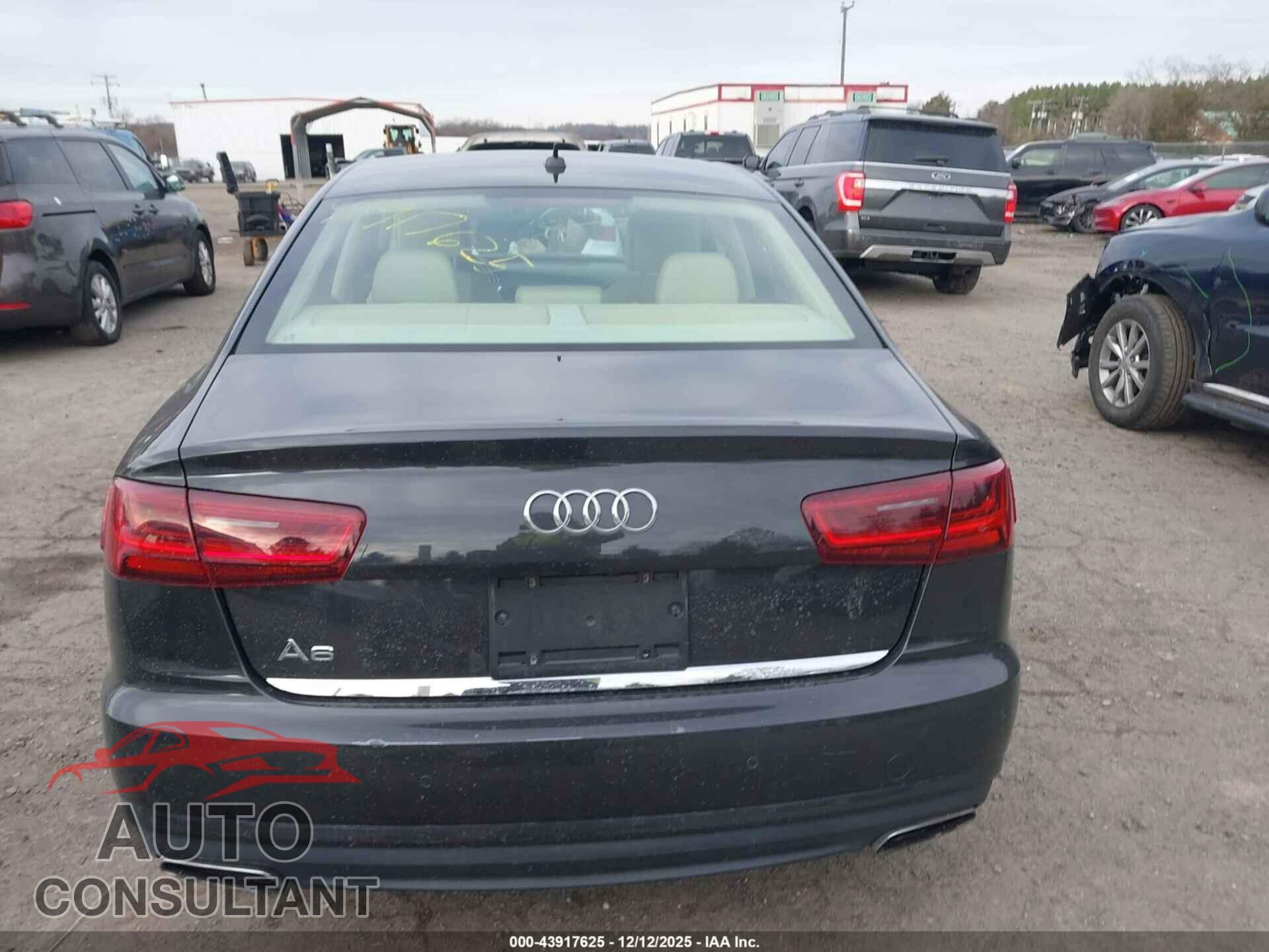 AUDI A6 2016 - WAUCFAFC0GN146833