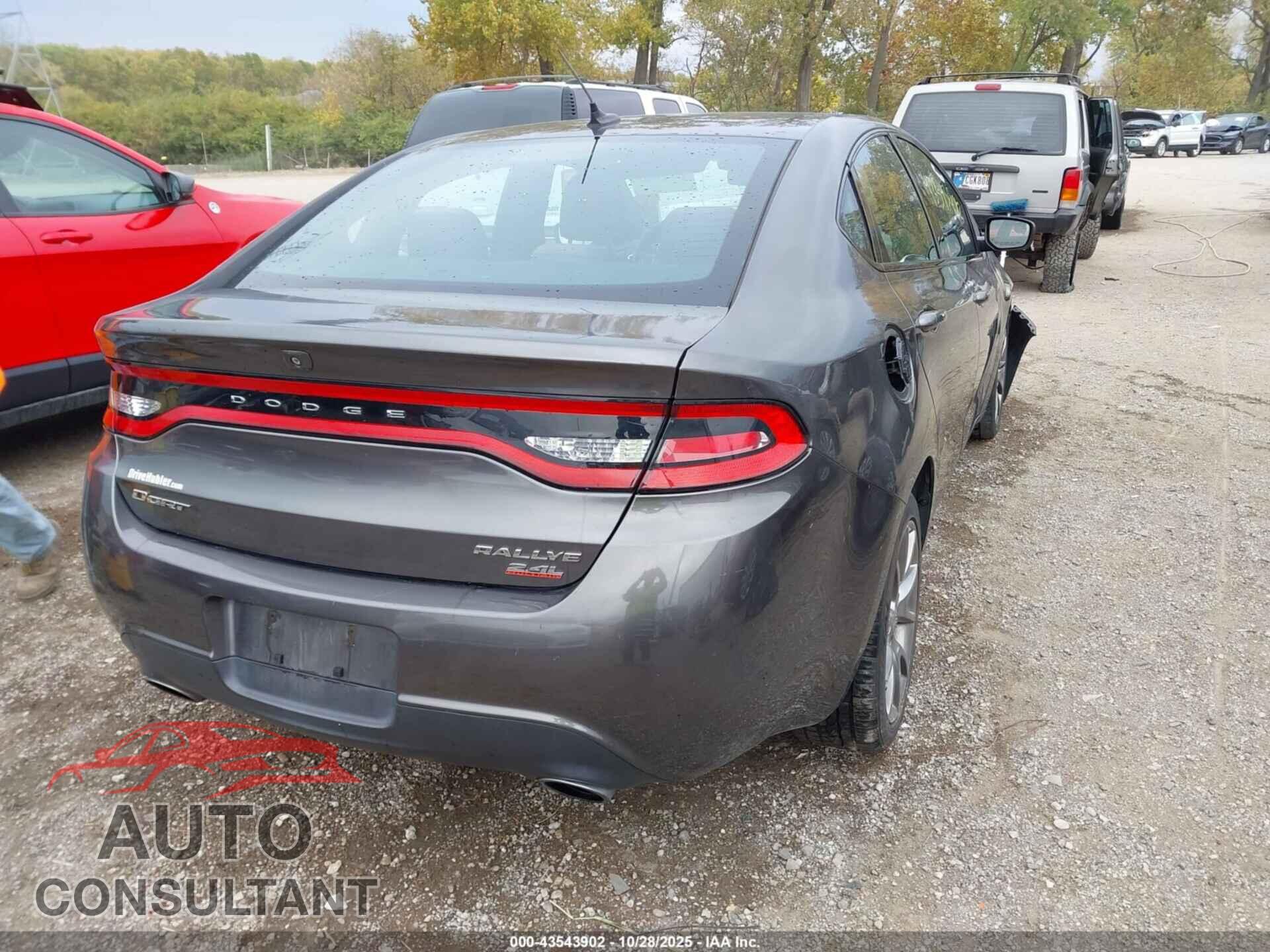 DODGE DART 2014 - 1C3CDFBB6ED743771