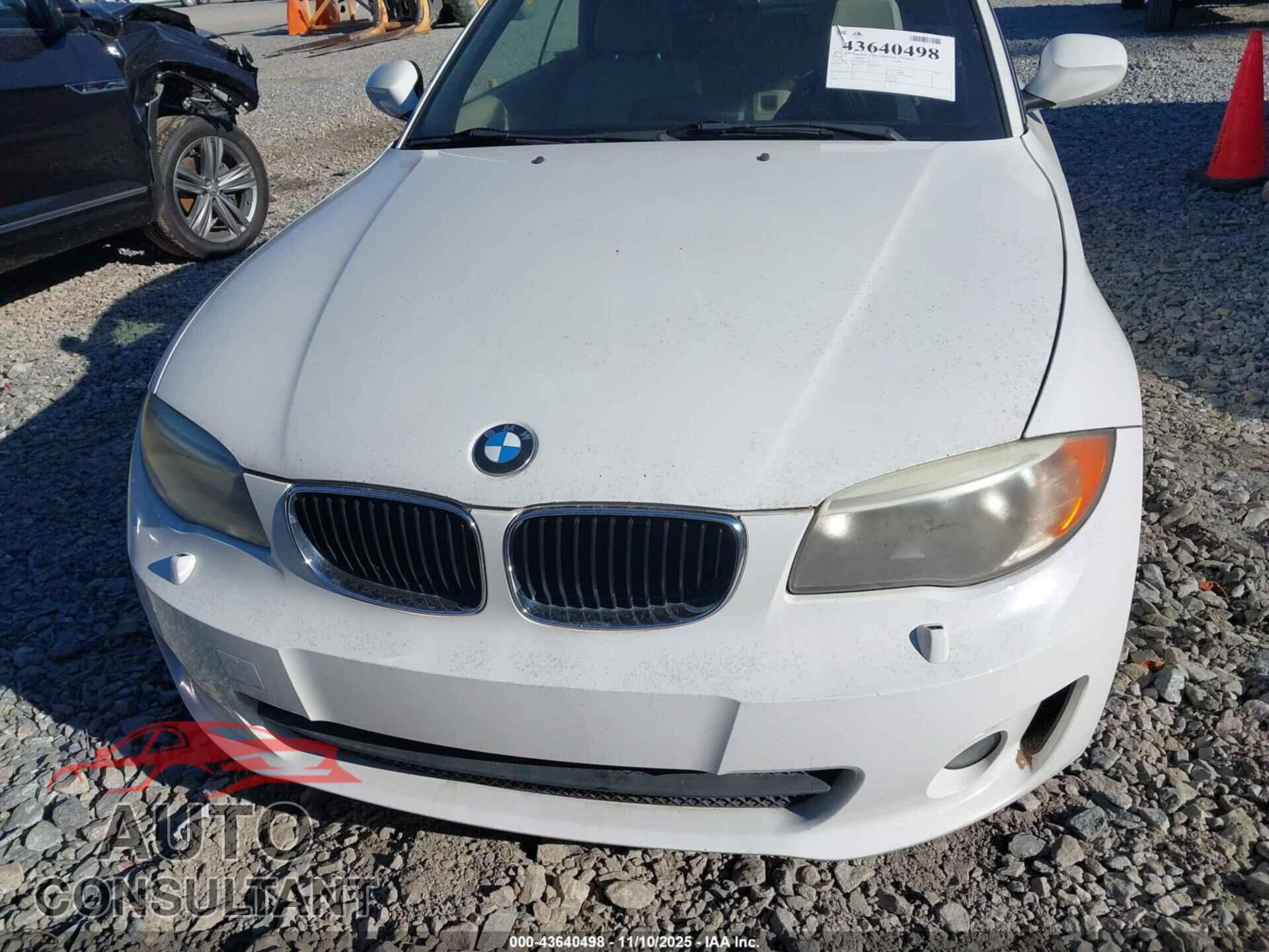 BMW 128I 2012 - WBAUL7C52CVM82936