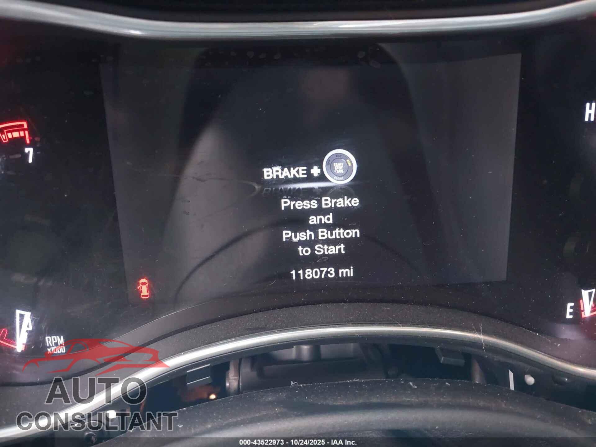 DODGE DURANGO 2018 - 1C4RDHEG4JC228616