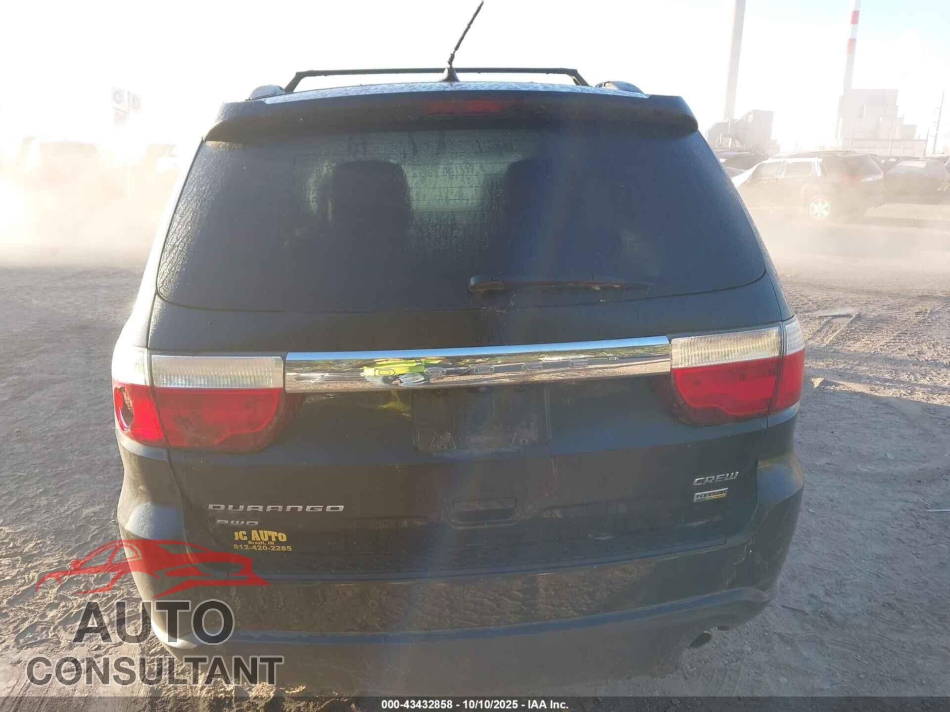 DODGE DURANGO 2013 - 1C4RDJDG4DC659891