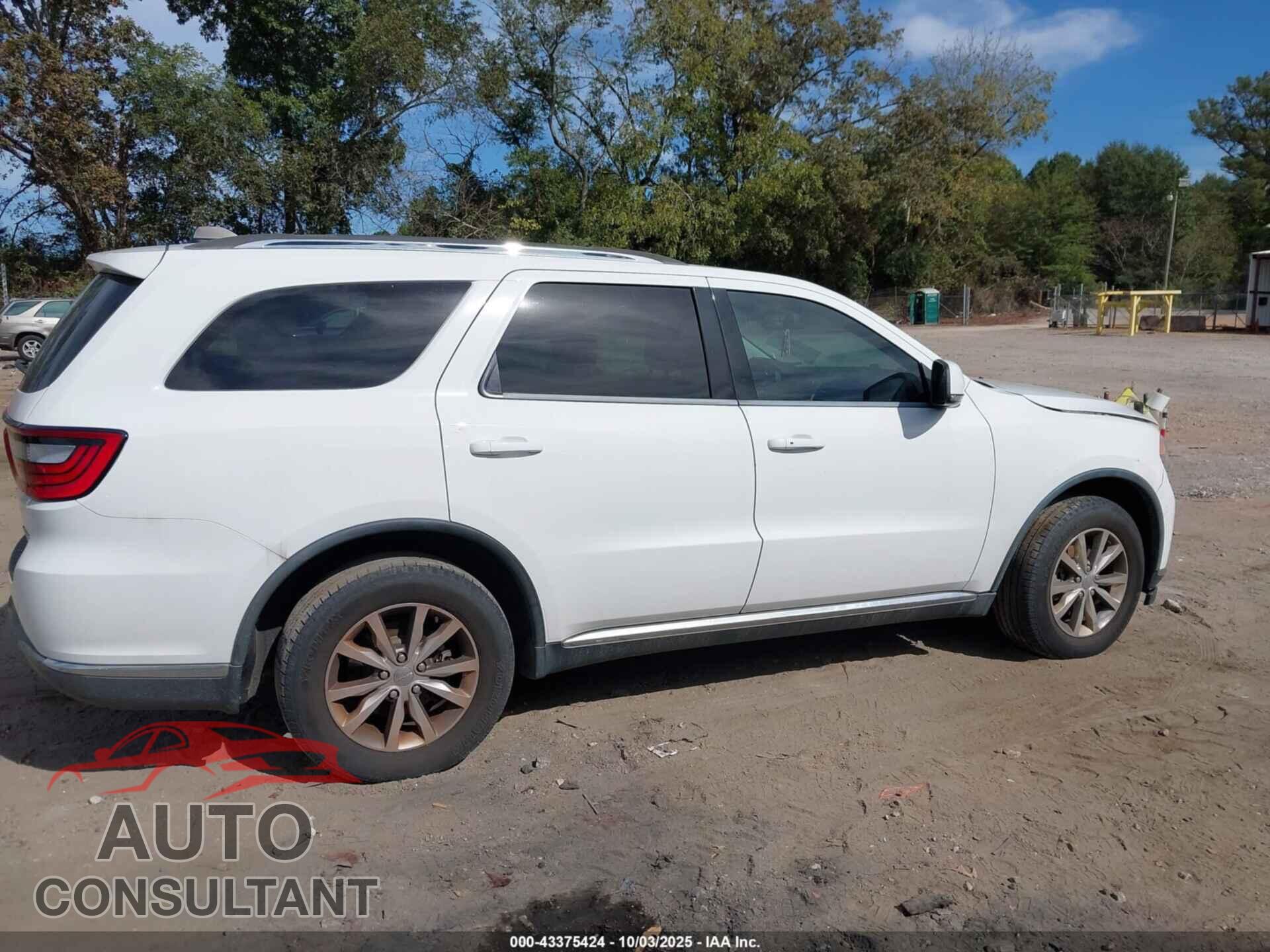 DODGE DURANGO 2015 - 1C4RDJDG7FC246110