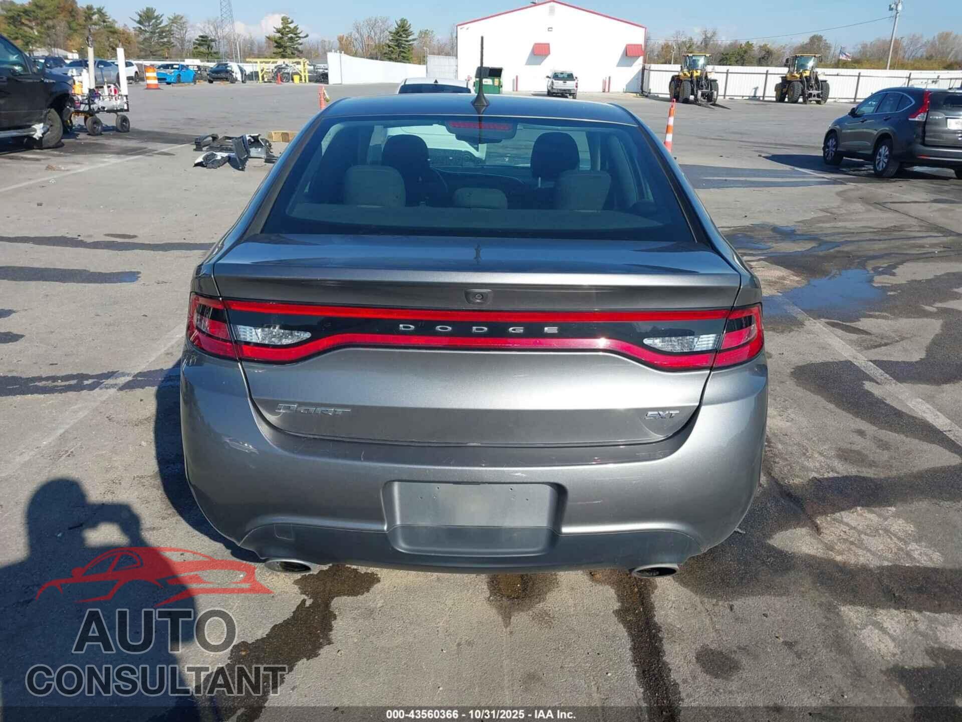 DODGE DART 2013 - 1C3CDFBA3DD344421