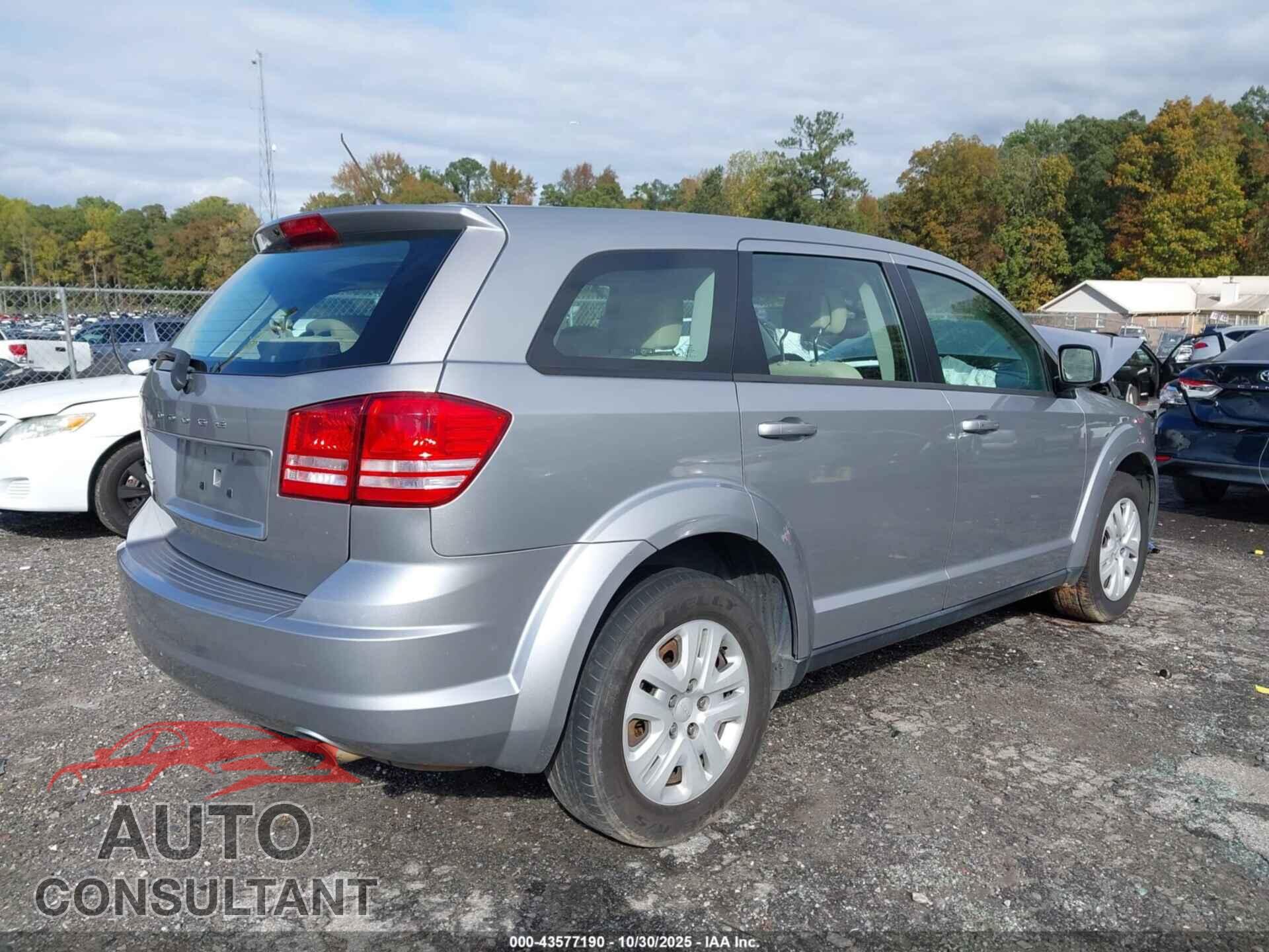 DODGE JOURNEY 2015 - 3C4PDCAB9FT573169