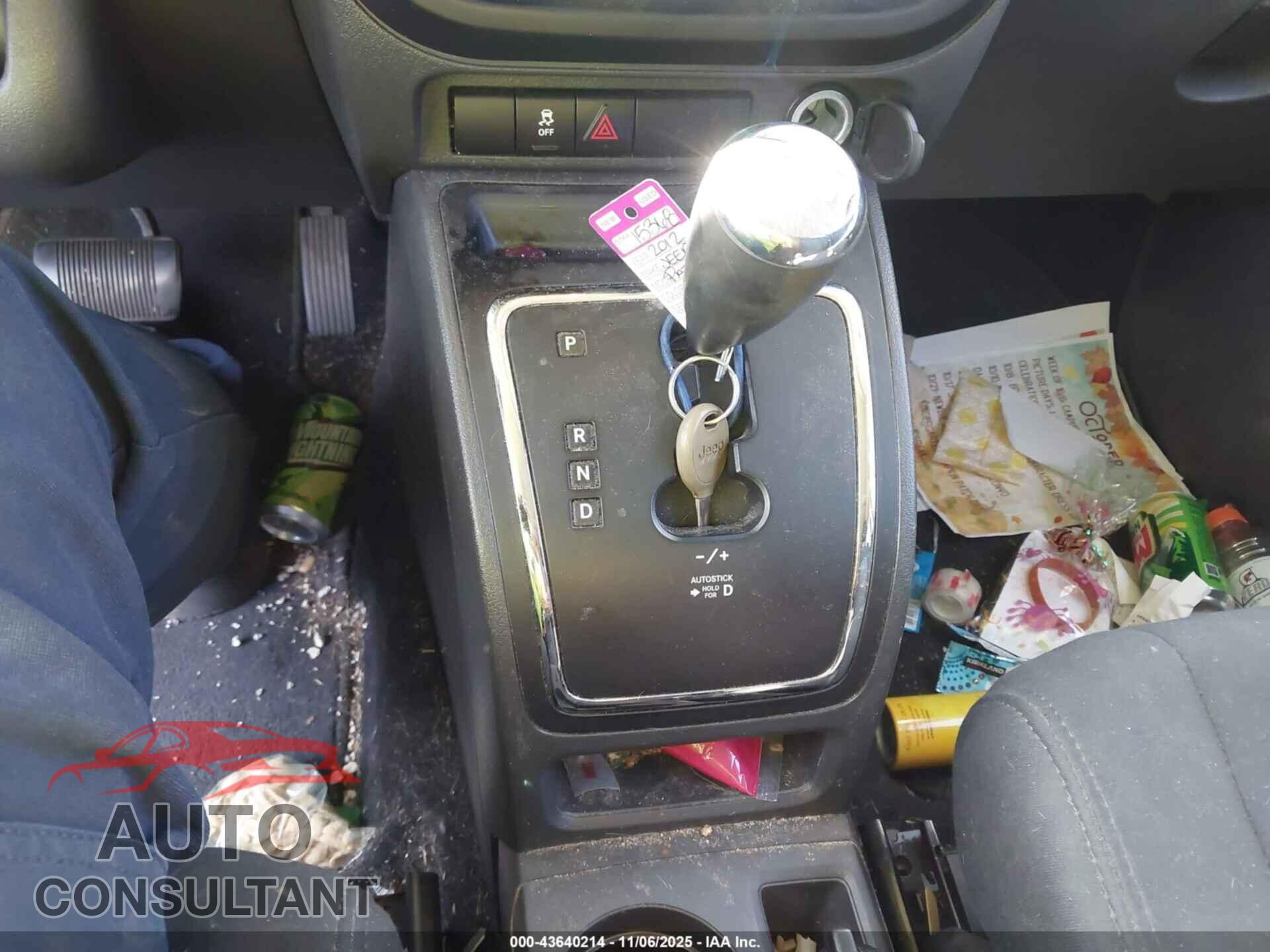 JEEP PATRIOT 2012 - 1C4NJPBA5CD672862