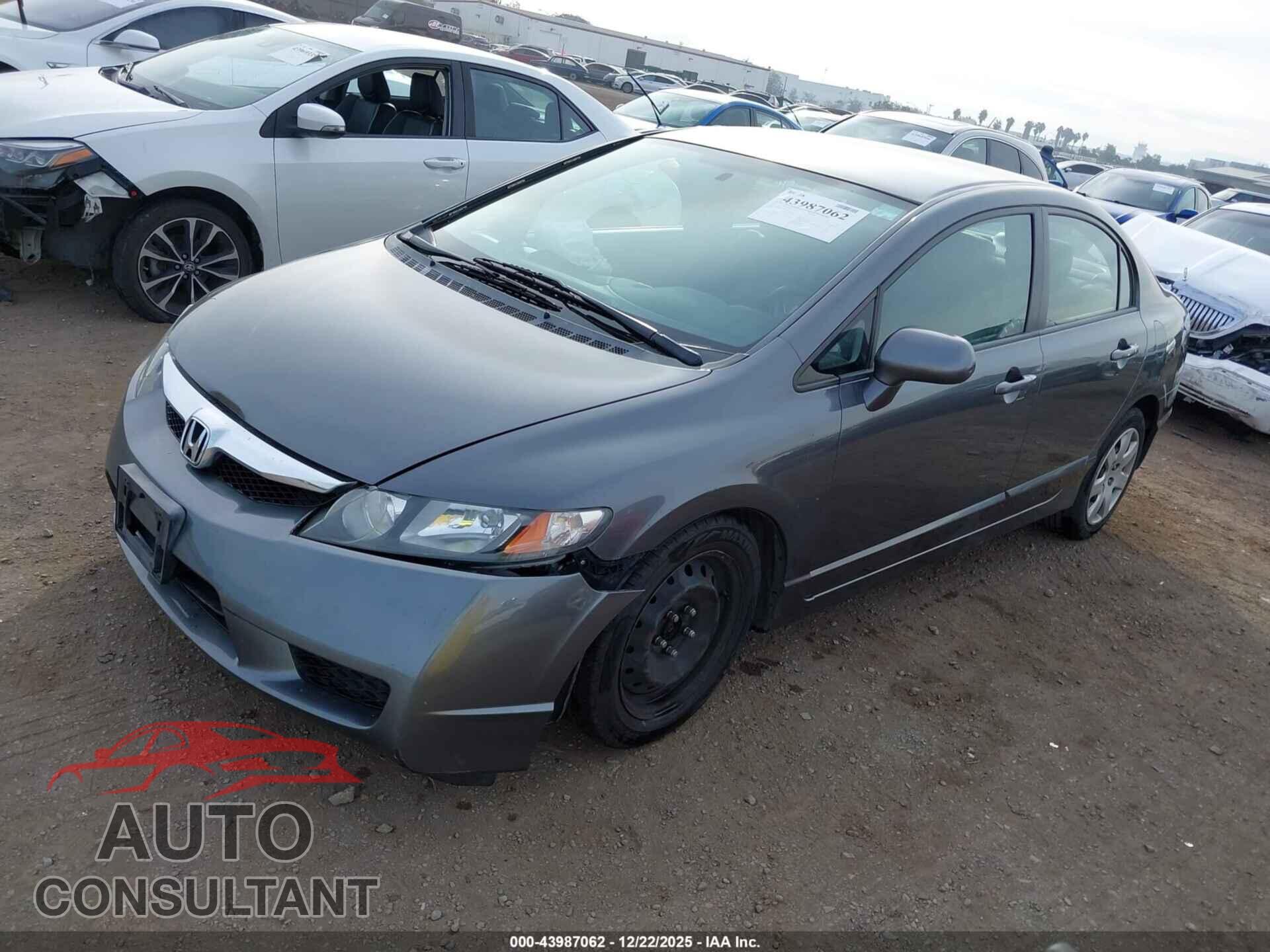 HONDA CIVIC 2010 - 19XFA1F54AE020132