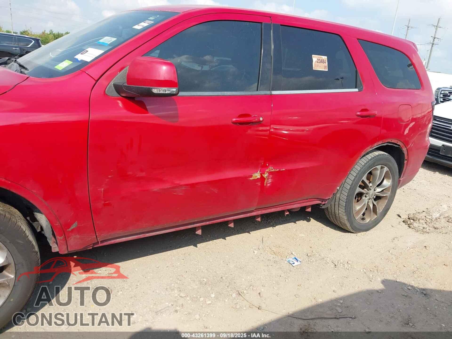 DODGE DURANGO 2019 - 1C4RDJDG5KC557366