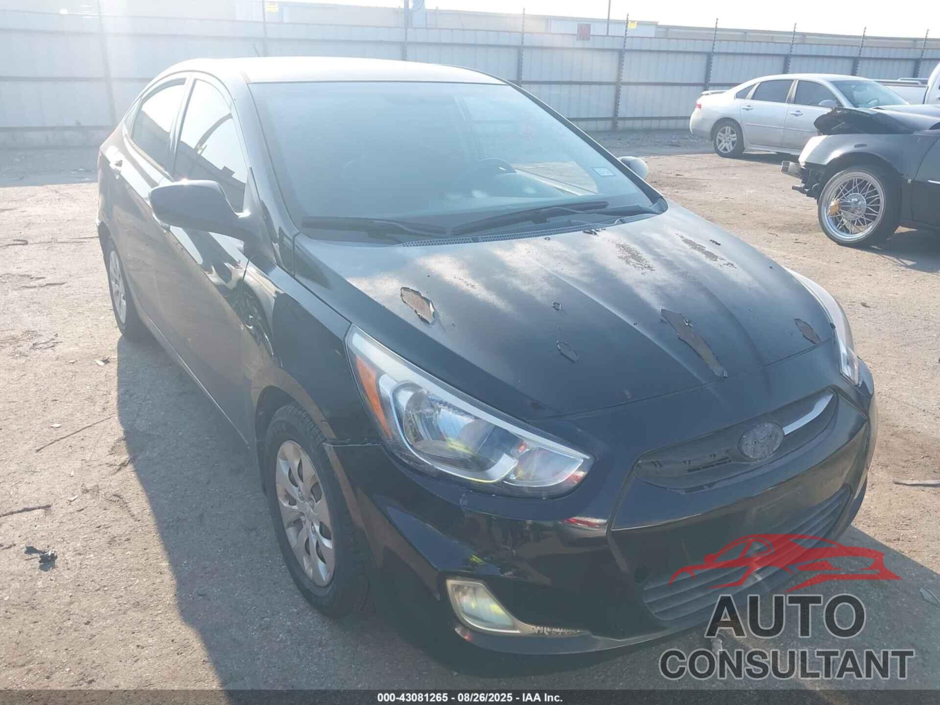 HYUNDAI ACCENT 2015 - KMHCT4AE8FU821026