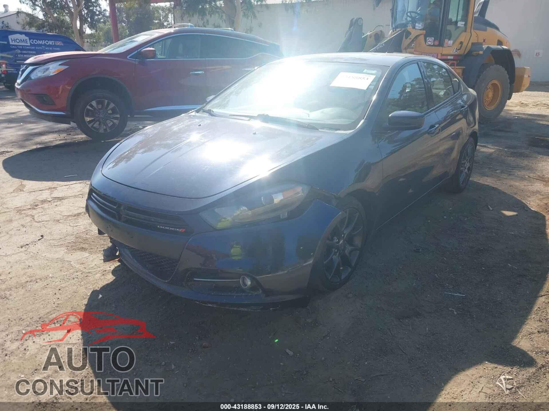 DODGE DART 2015 - 1C3CDFBB1FD347071