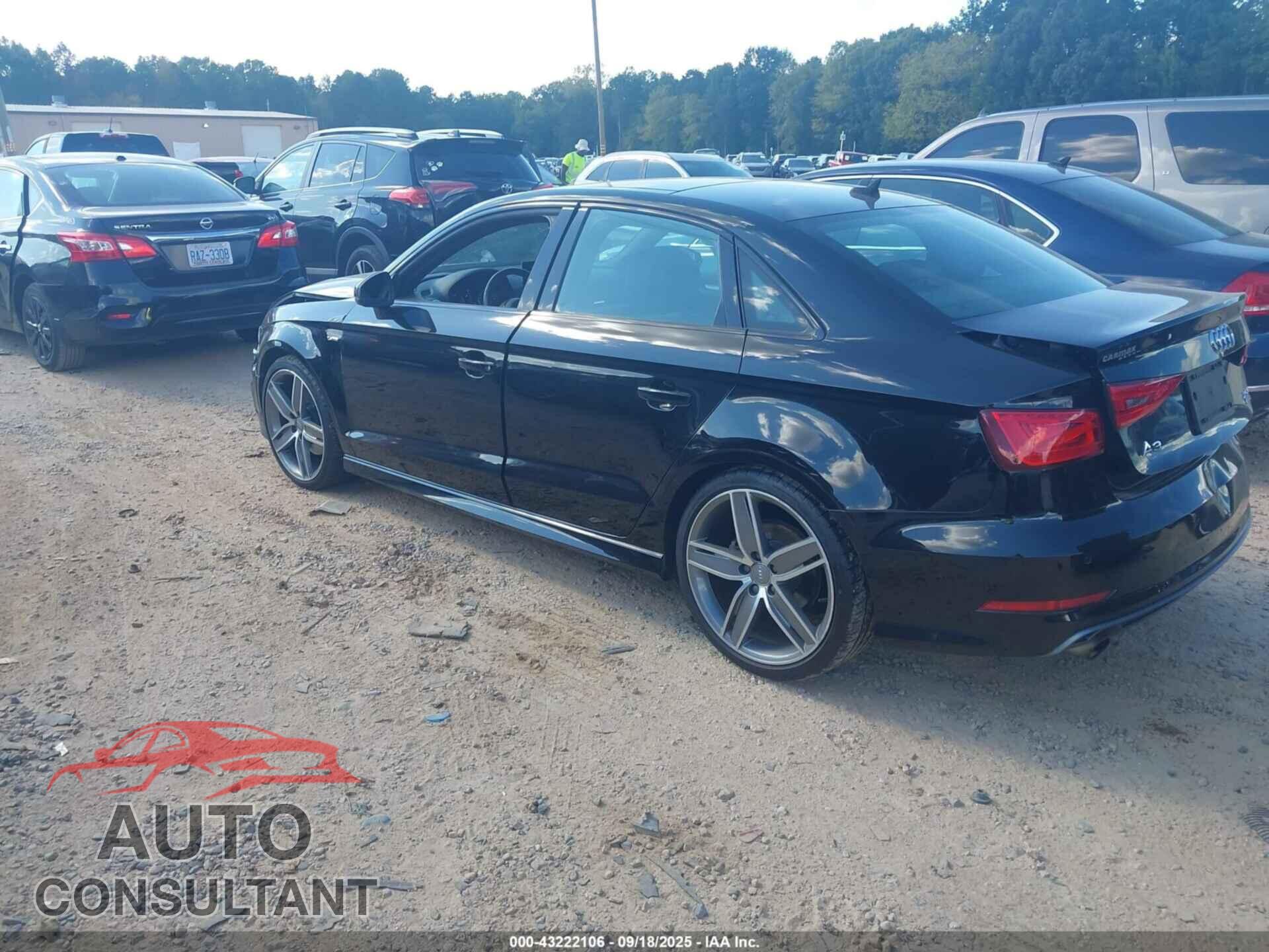 AUDI A3 2016 - WAUB8GFF7G1095647