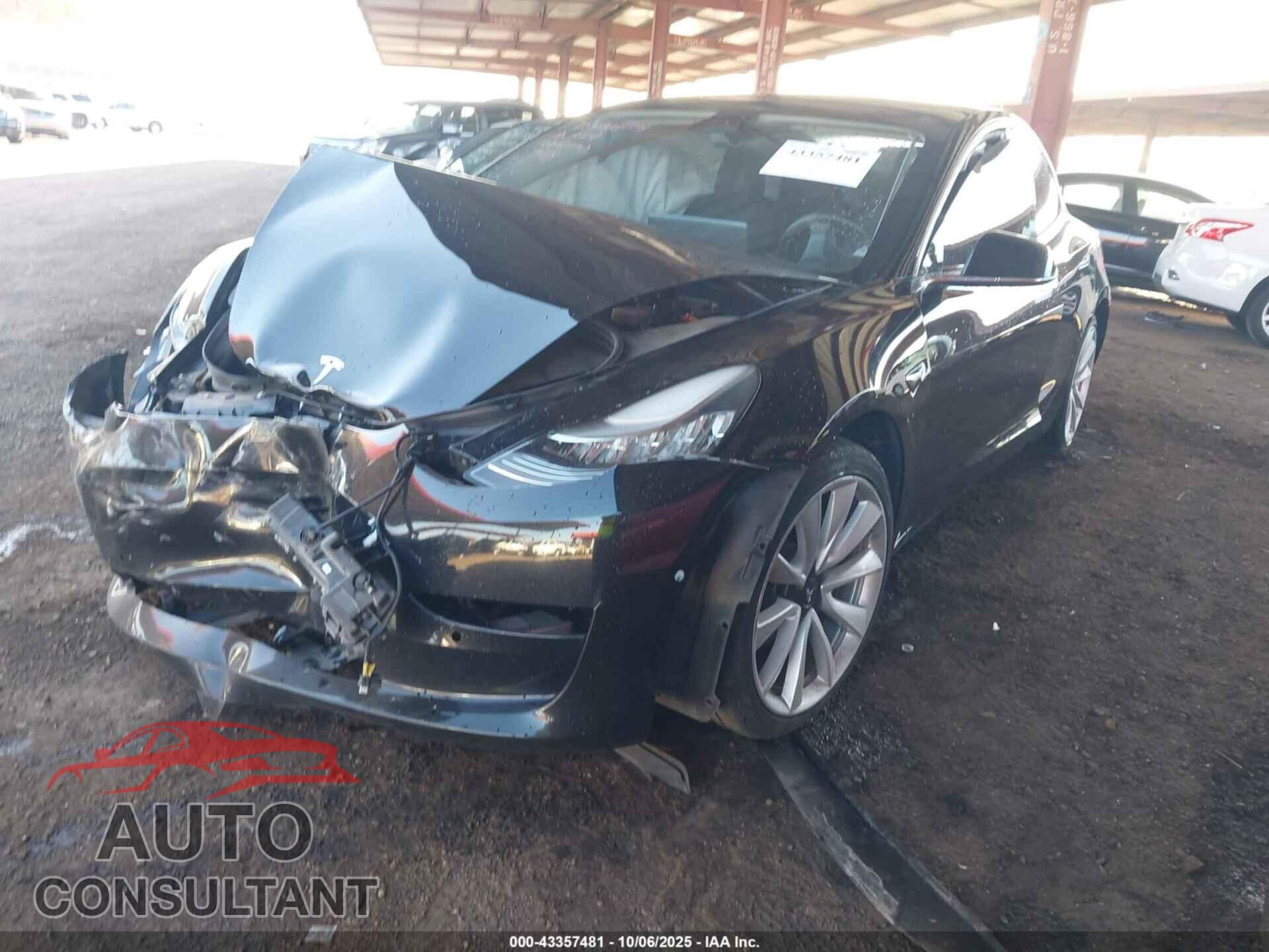 TESLA MODEL 3 2019 - 5YJ3E1EA5KF357488