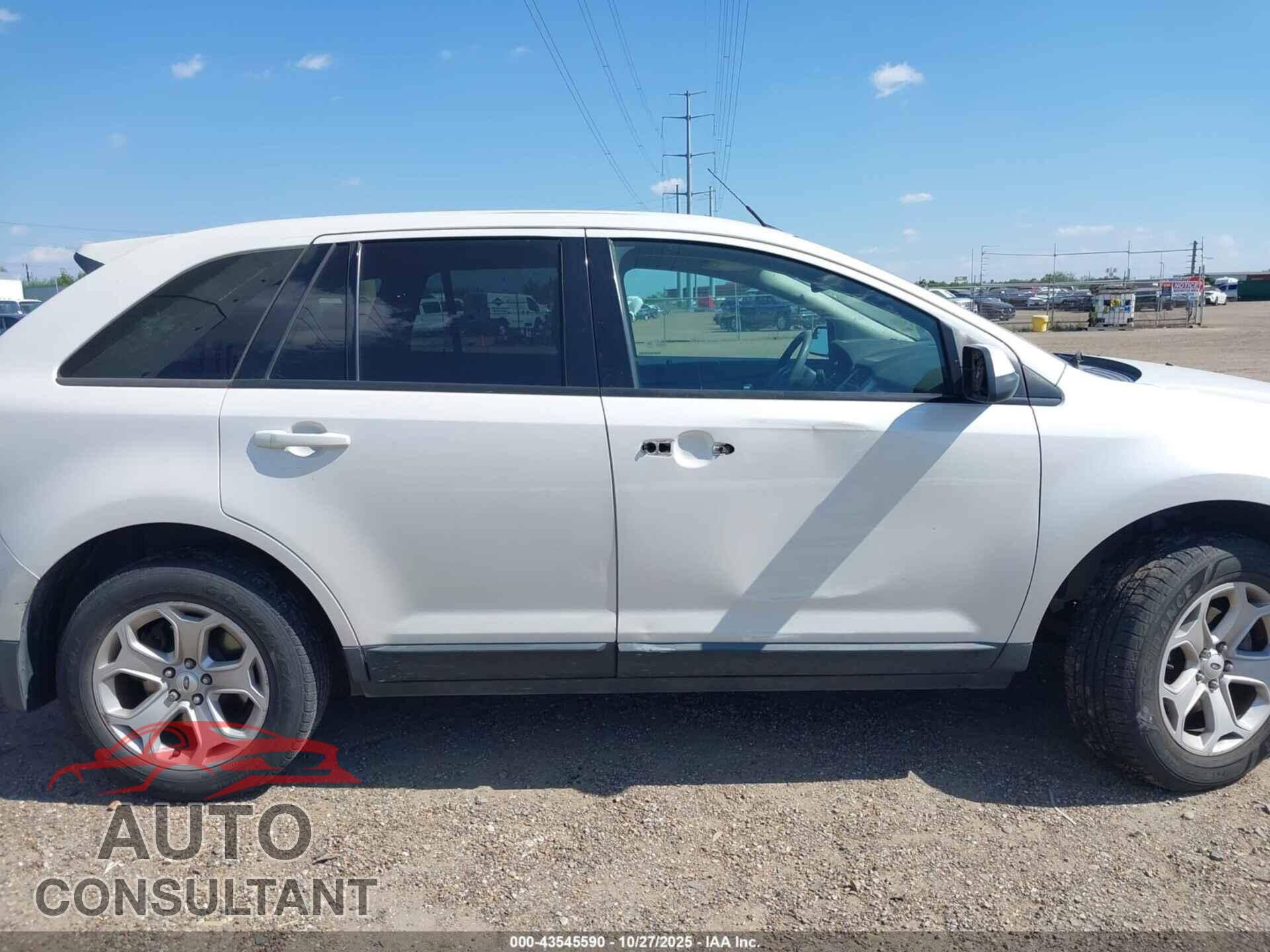 FORD EDGE 2013 - 2FMDK3JD3DBA89889