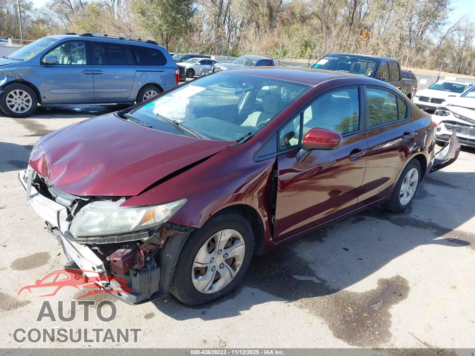HONDA CIVIC 2015 - 19XFB2F53FE033299