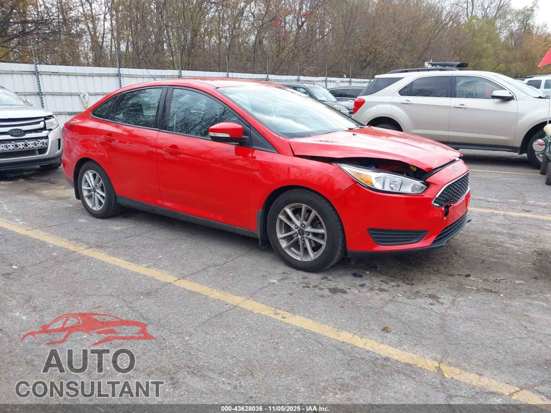 FORD FOCUS 2015 - 1FADP3F24FL207933