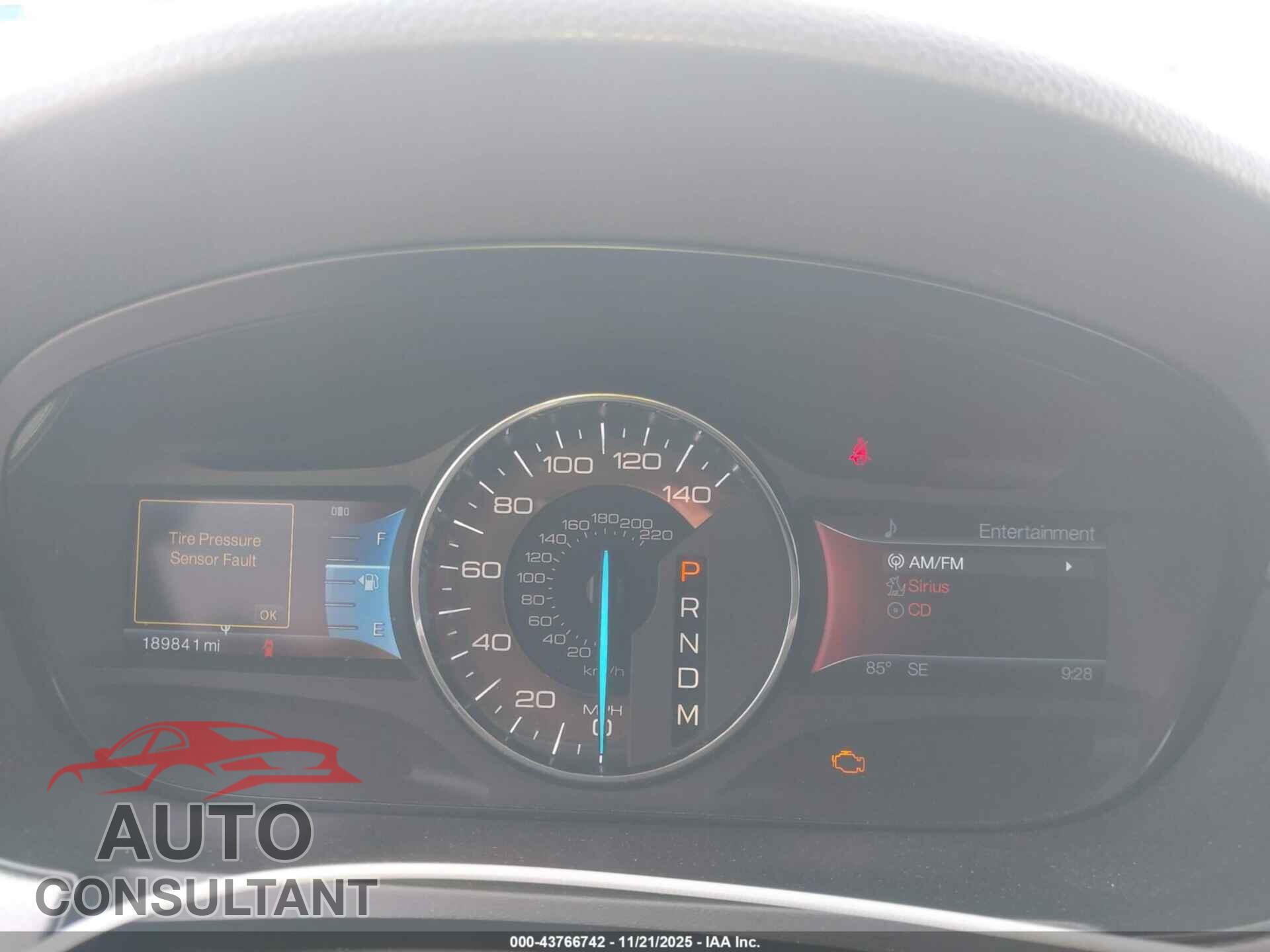 FORD EDGE 2011 - 2FMDK3JC8BBB13214