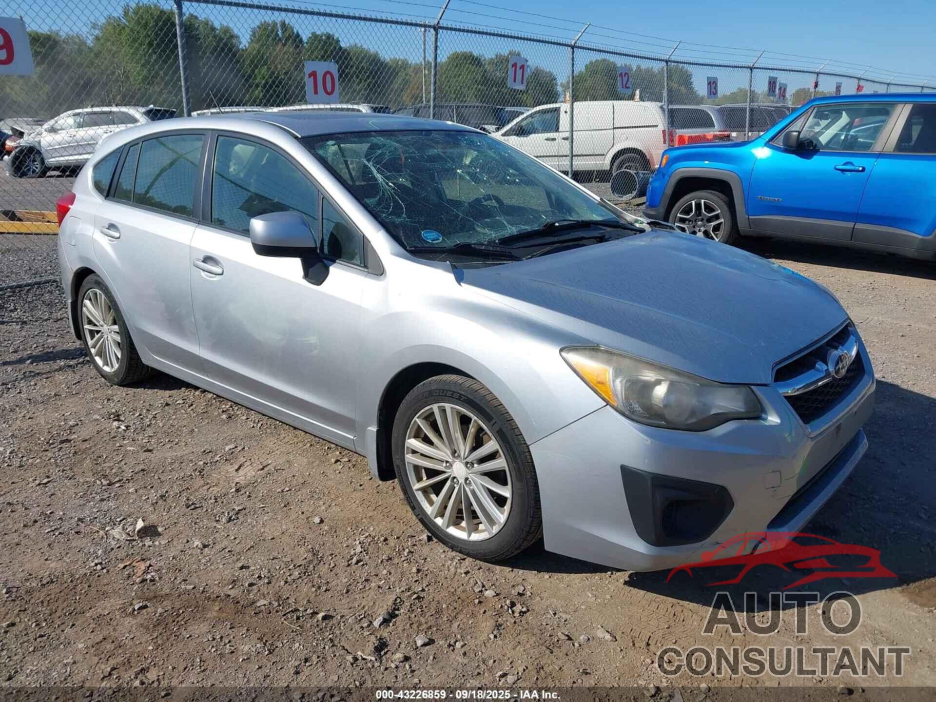 SUBARU IMPREZA 2013 - JF1GPAD69D2877424