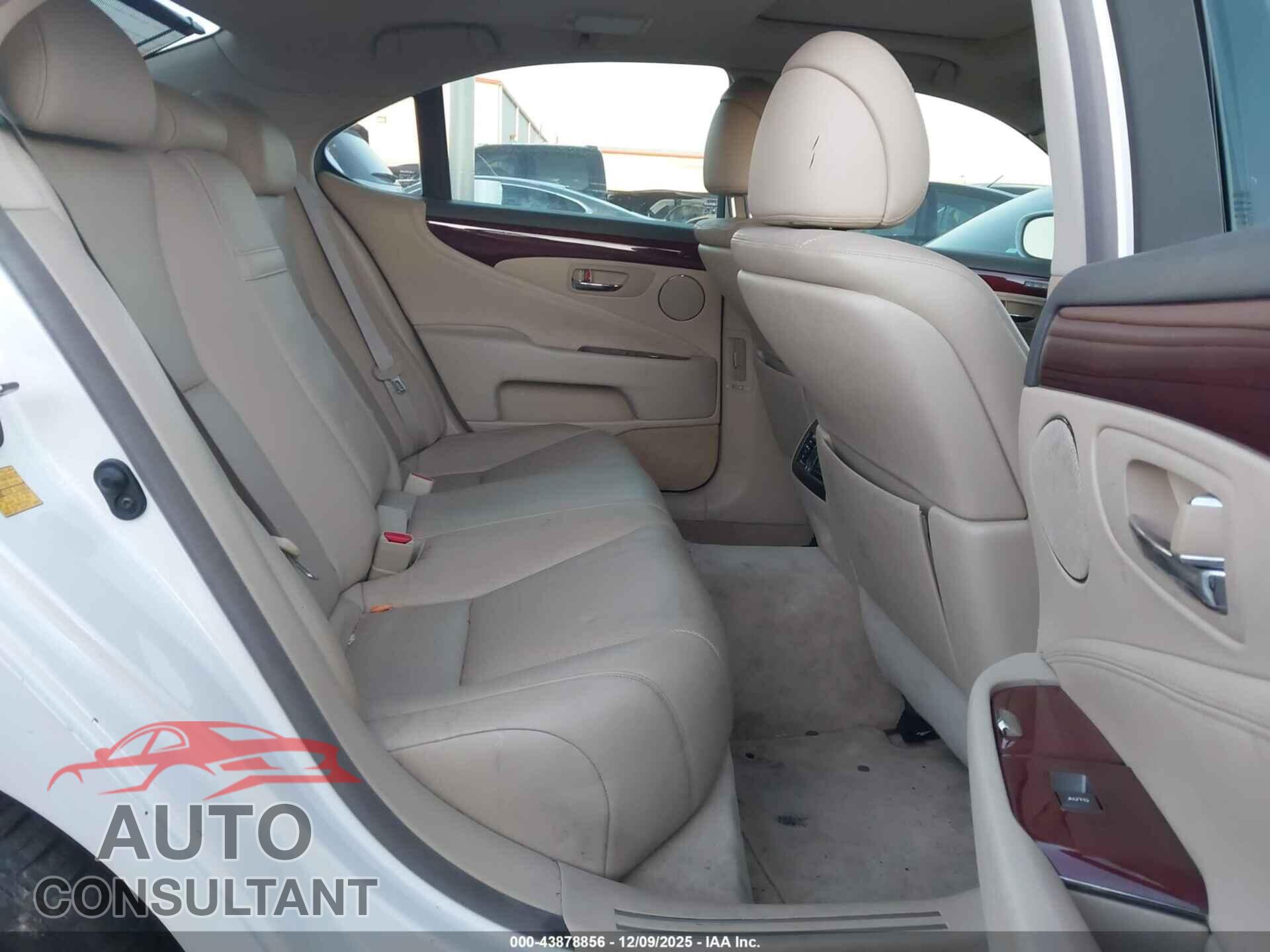 LEXUS LS 460 2009 - JTHBL46F095085357