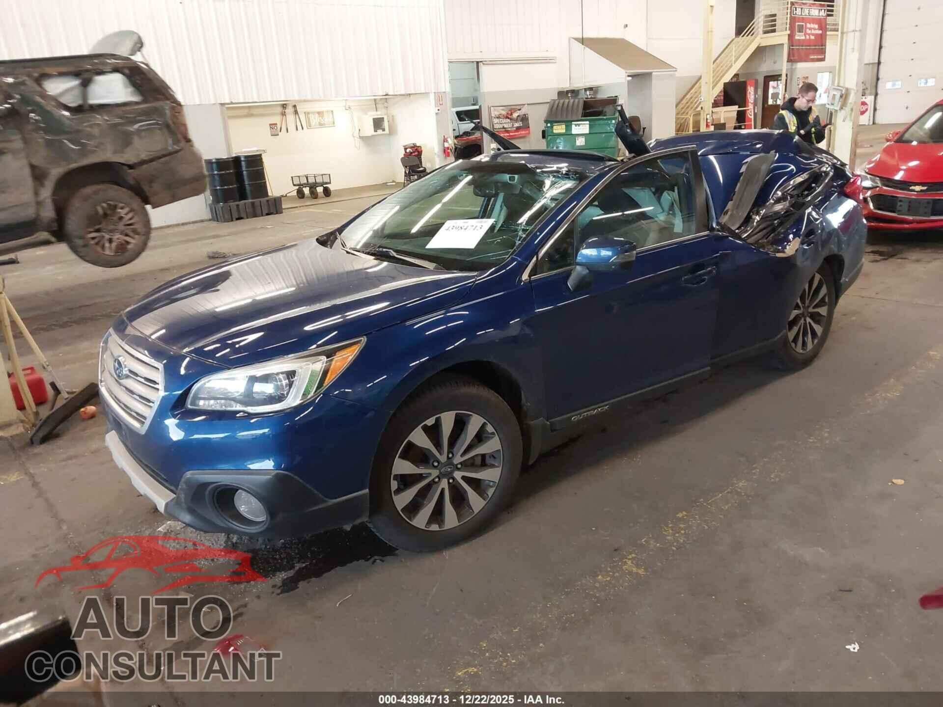 SUBARU OUTBACK 2016 - 4S4BSANC6G3242534