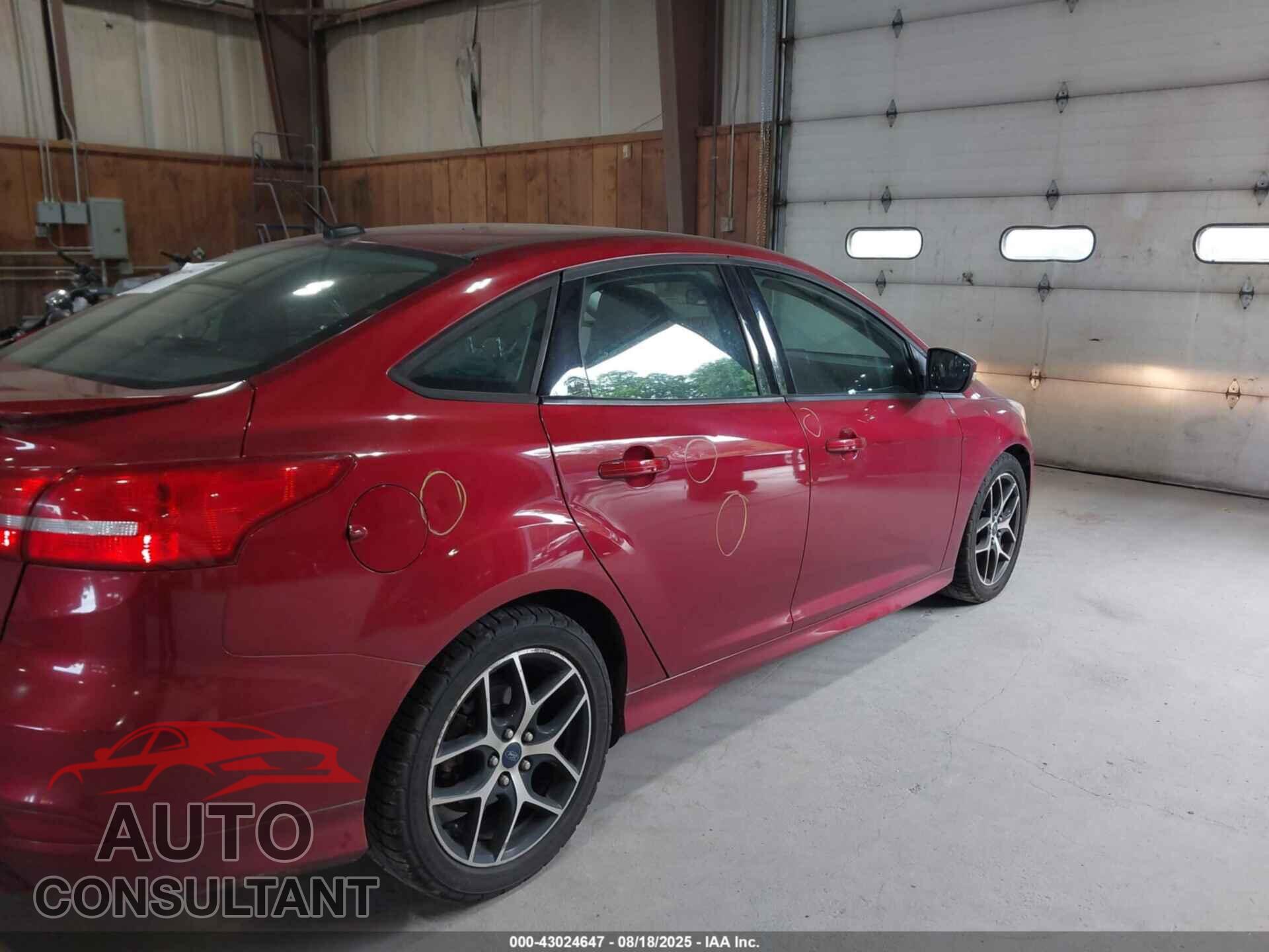 FORD FOCUS 2016 - 1FADP3F25GL223544