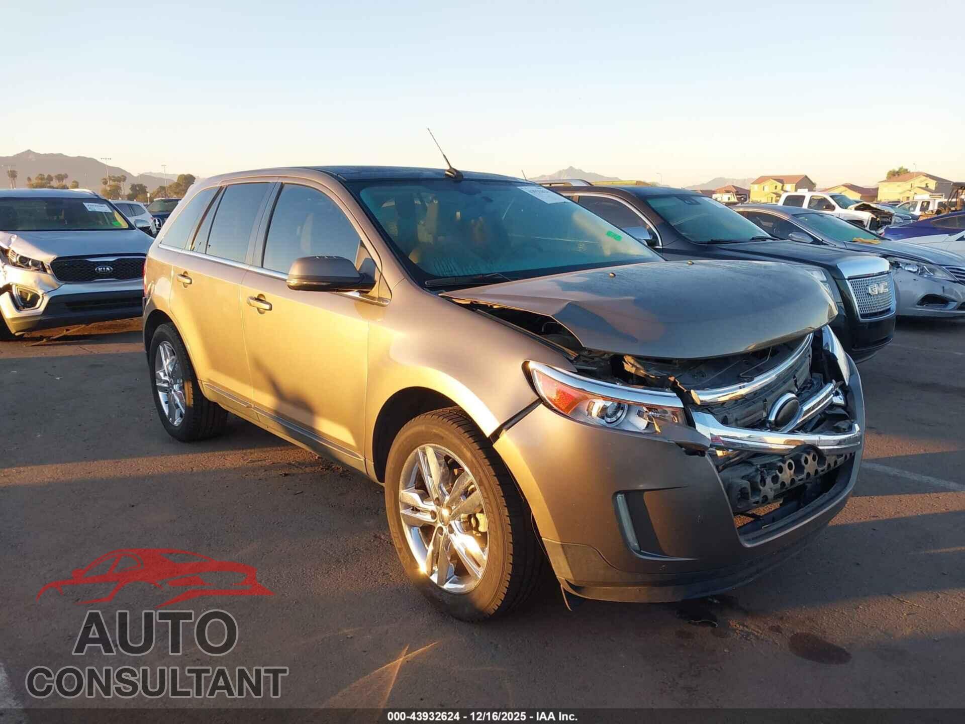 FORD EDGE 2013 - 2FMDK3KC4DBA36956