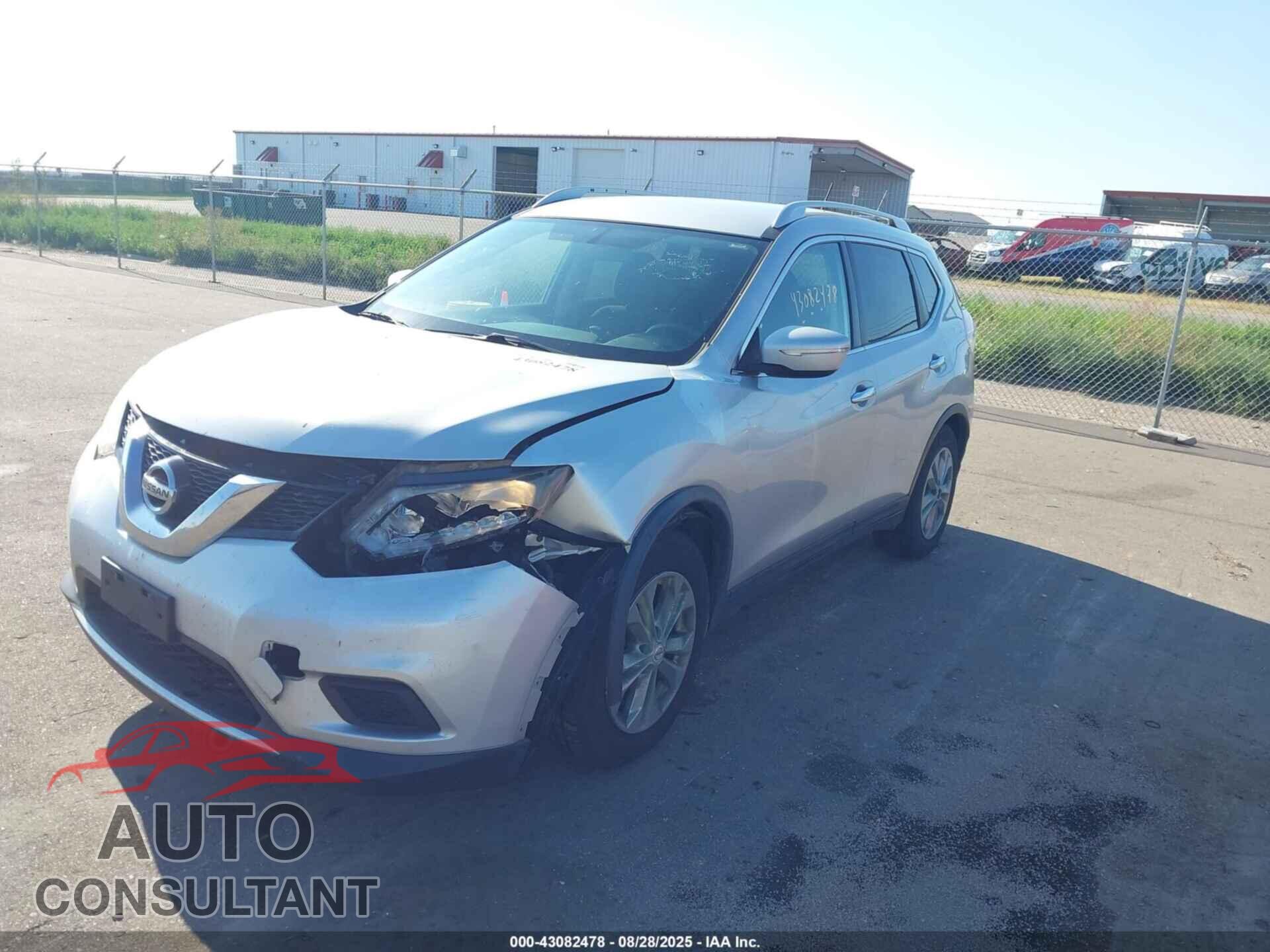 NISSAN ROGUE 2015 - KNMAT2MV9FP526320