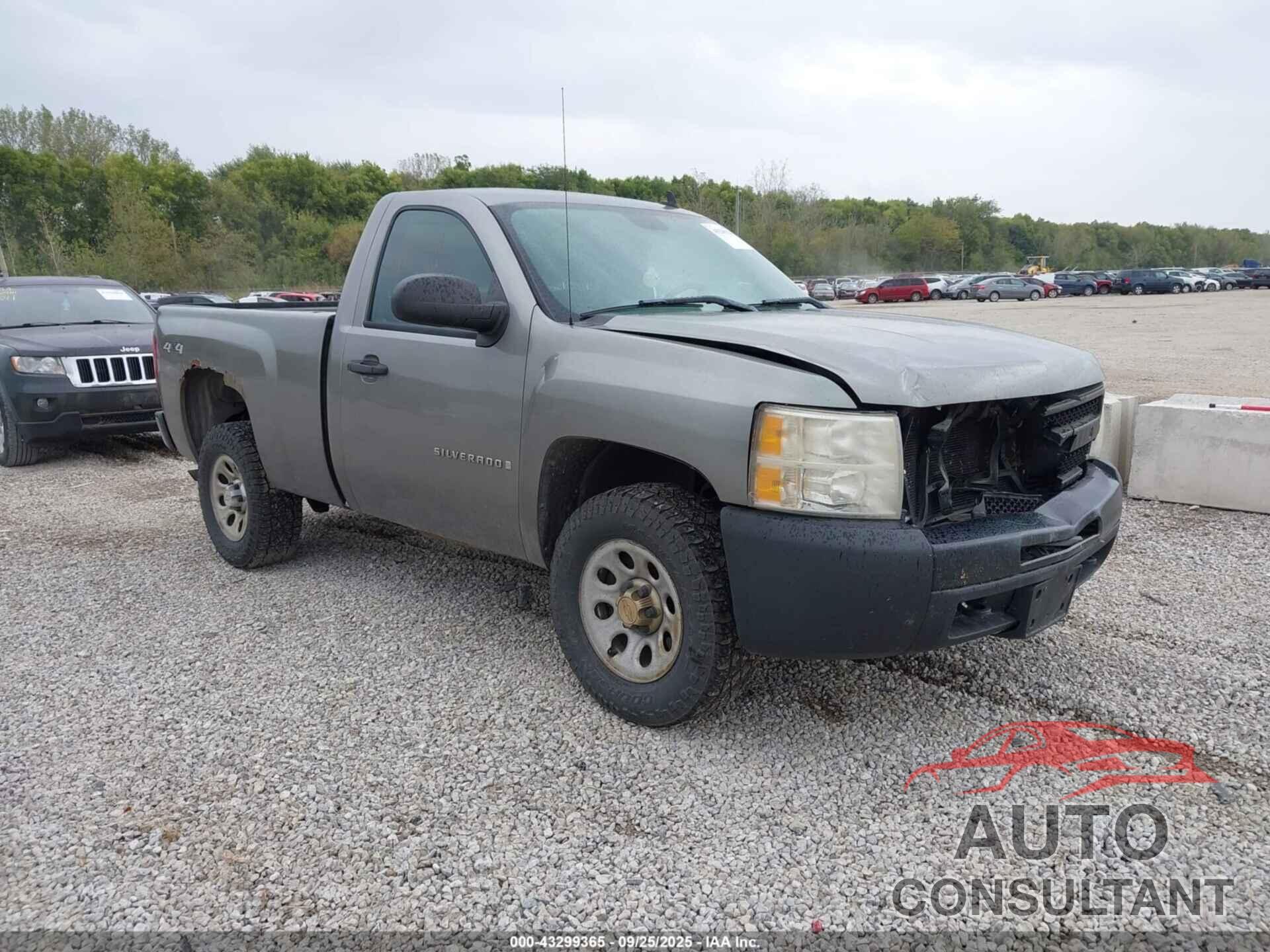CHEVROLET SILVERADO 1500 2009 - 1GCEK14X99Z219979