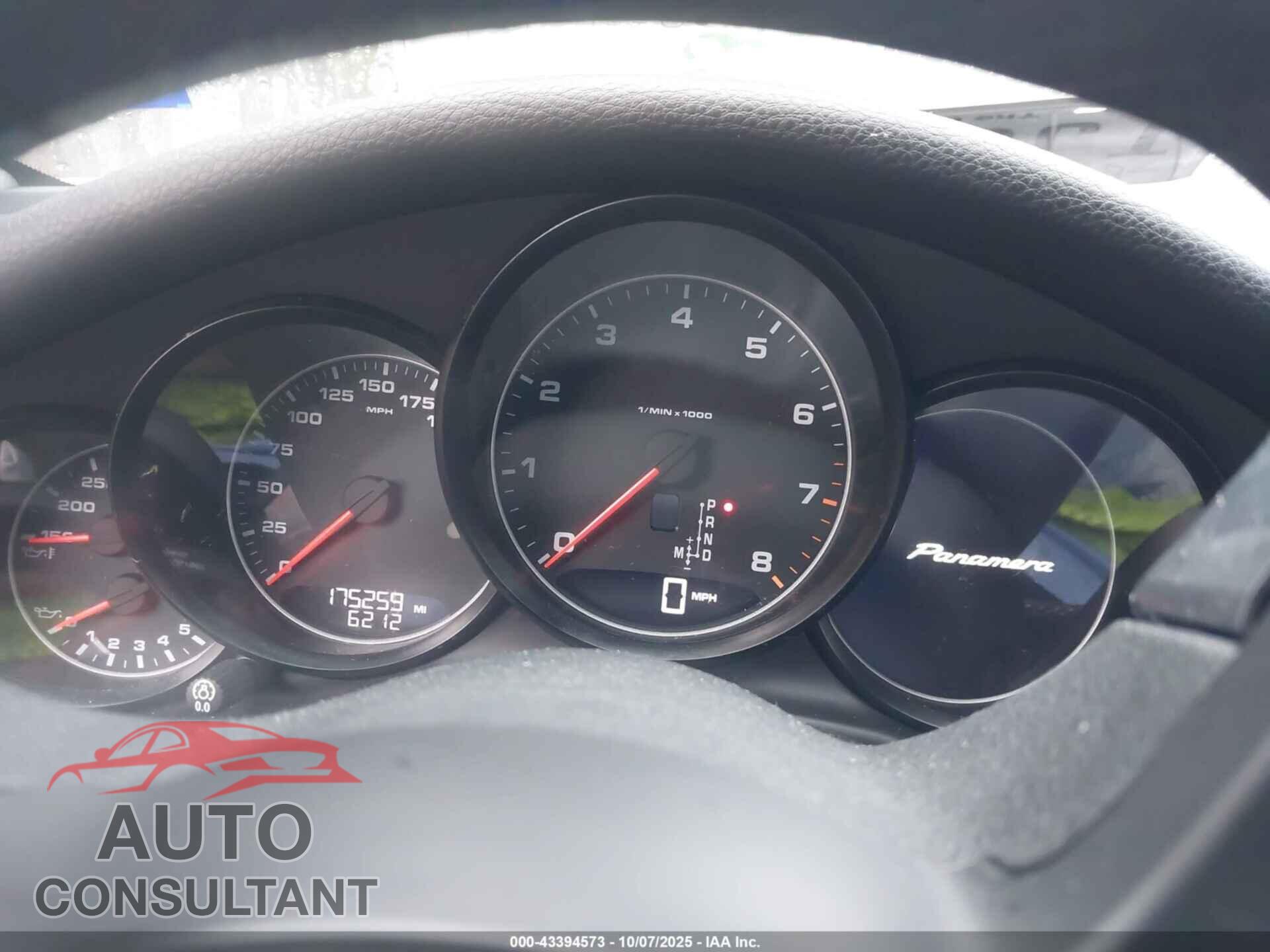 PORSCHE PANAMERA 2013 - WP0AA2A76DL011954