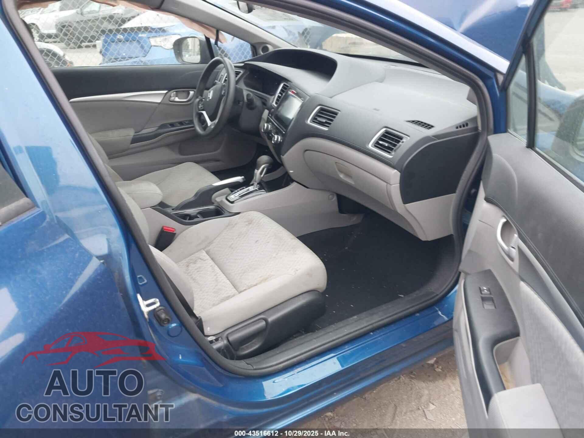 HONDA CIVIC 2015 - 19XFB2F89FE257963