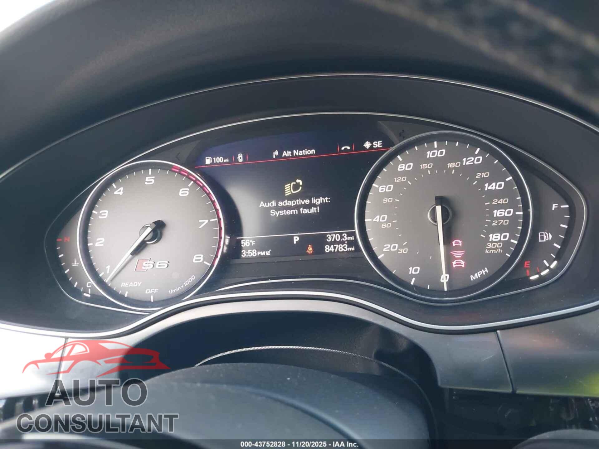AUDI S6 2017 - WAUFFAFC3HN055473