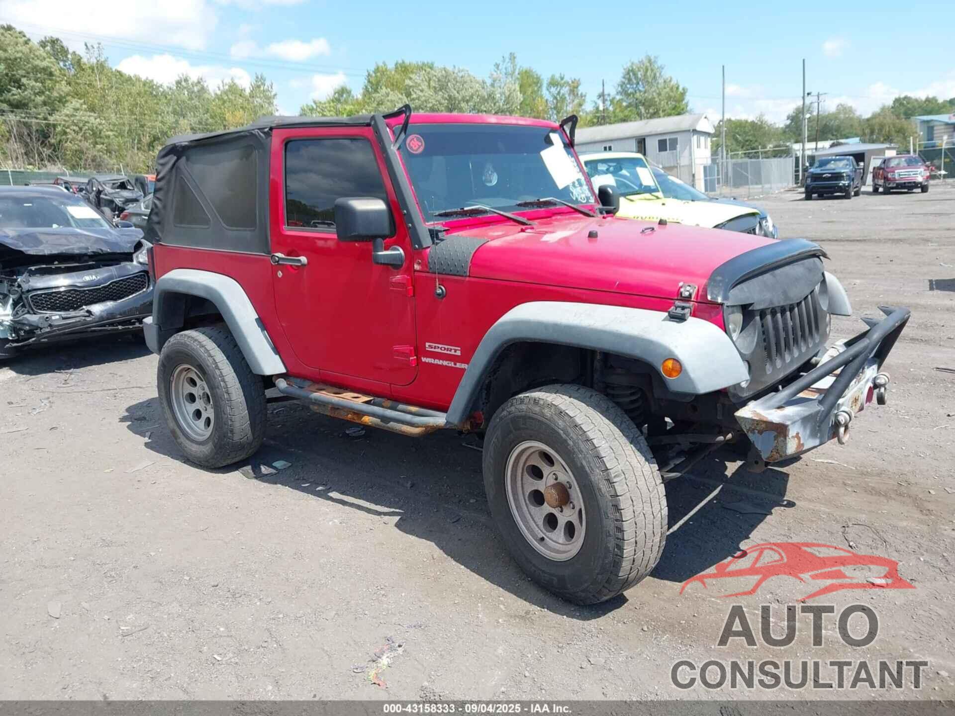 JEEP WRANGLER 2010 - 1J4AA2D17AL165389