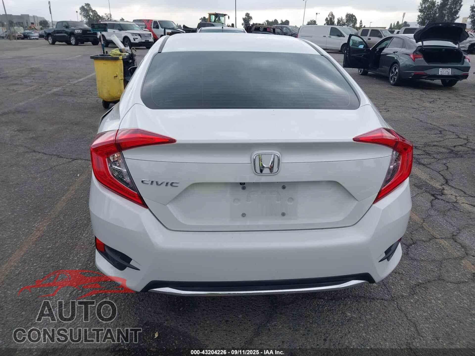 HONDA CIVIC 2019 - 2HGFC2F68KH514252