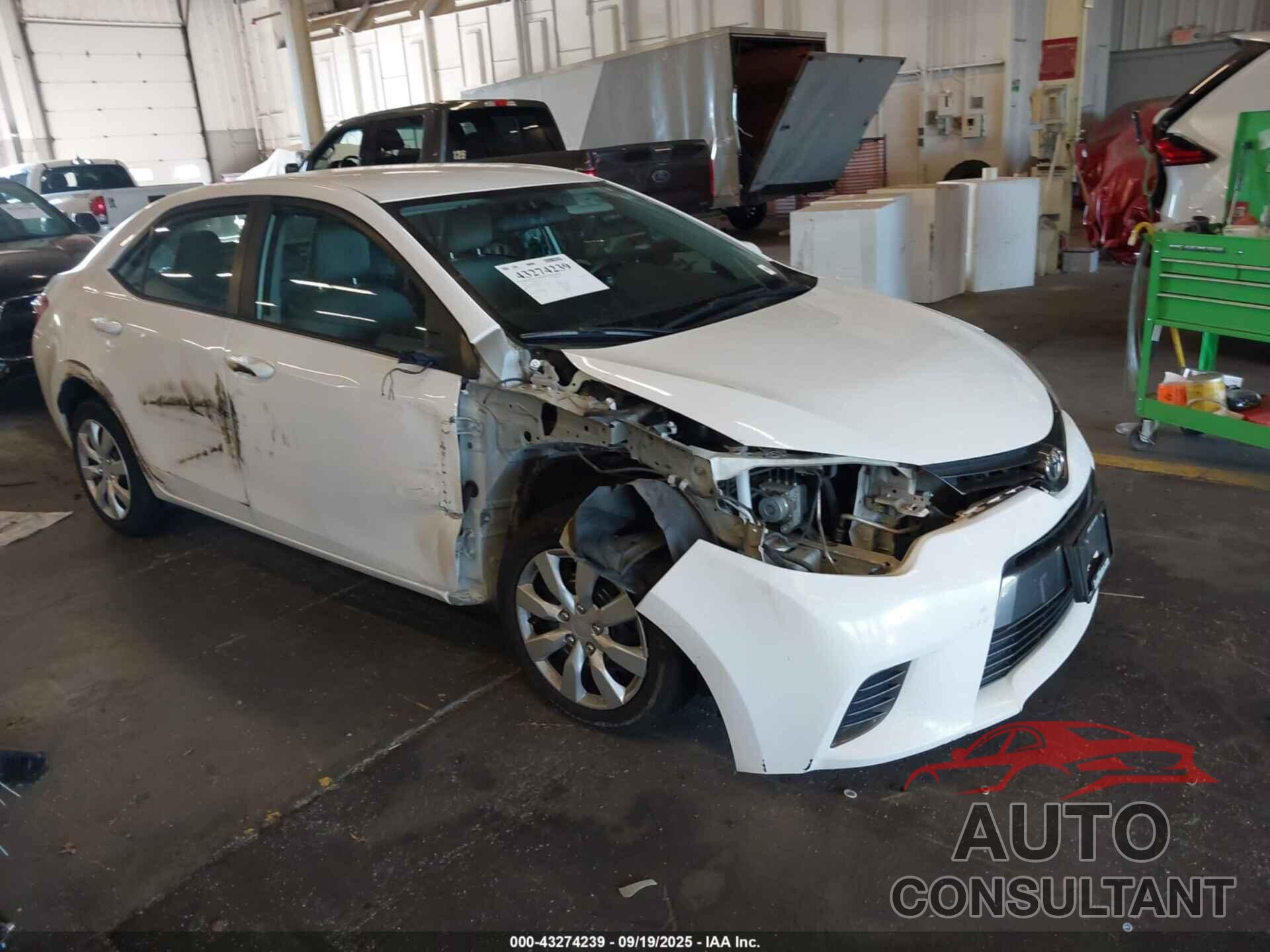 TOYOTA COROLLA 2016 - 2T1BURHE4GC675352