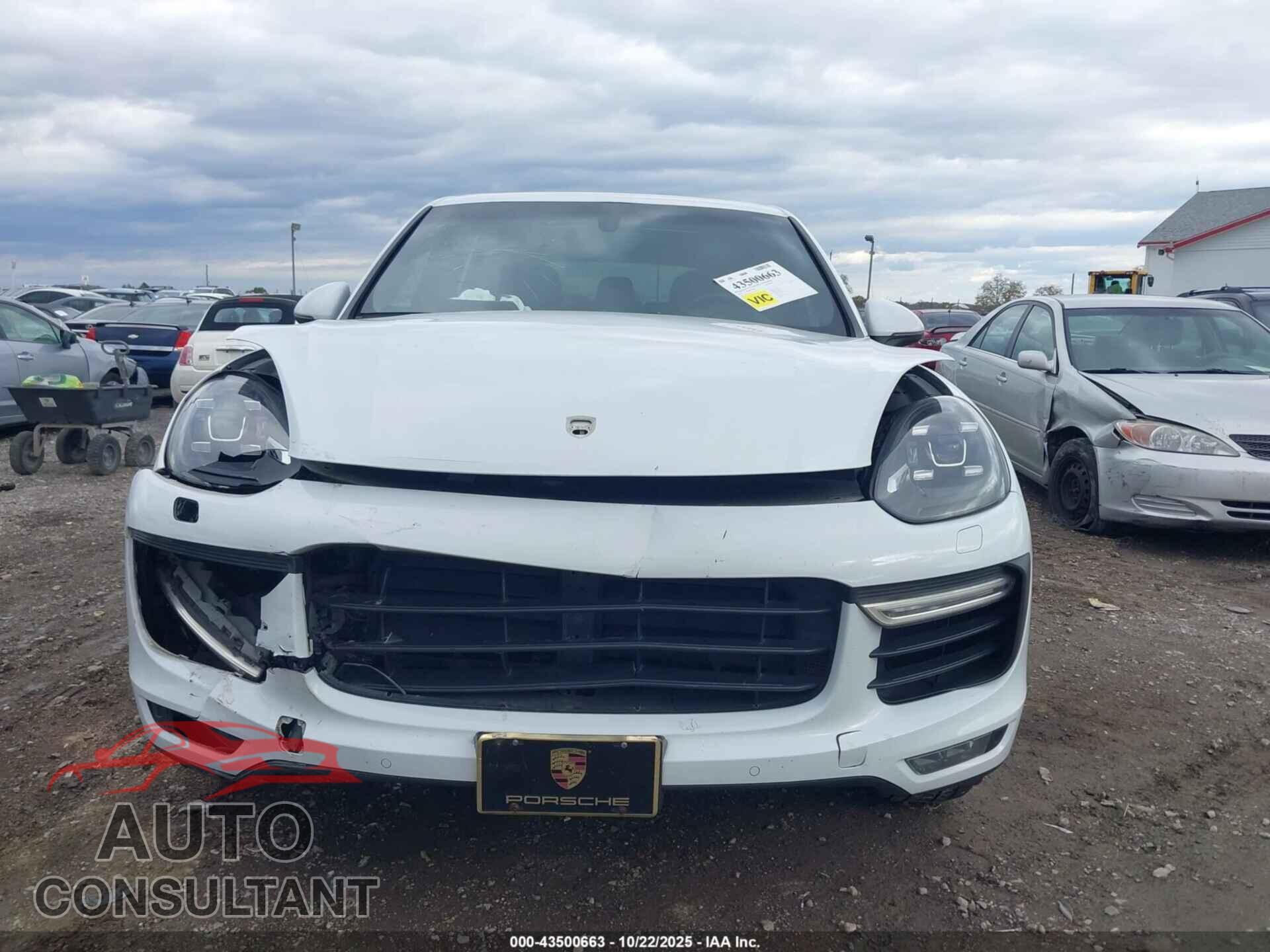 PORSCHE CAYENNE 2015 - WP1AC2A21FLA82155