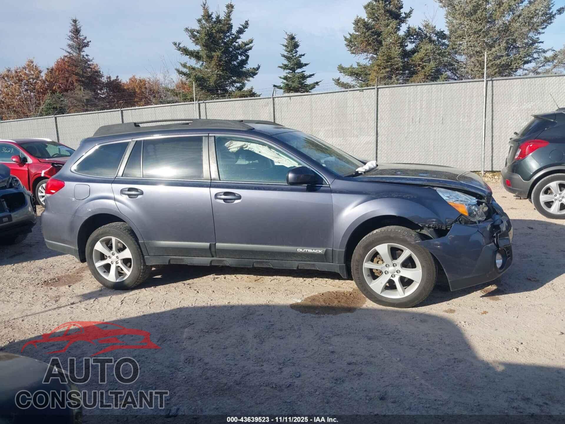 SUBARU OUTBACK 2014 - 4S4BRCDC8E3214370