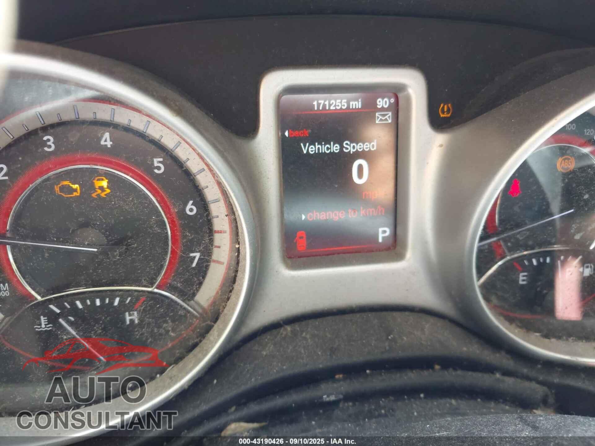 DODGE JOURNEY 2015 - 3C4PDCAB8FT752920